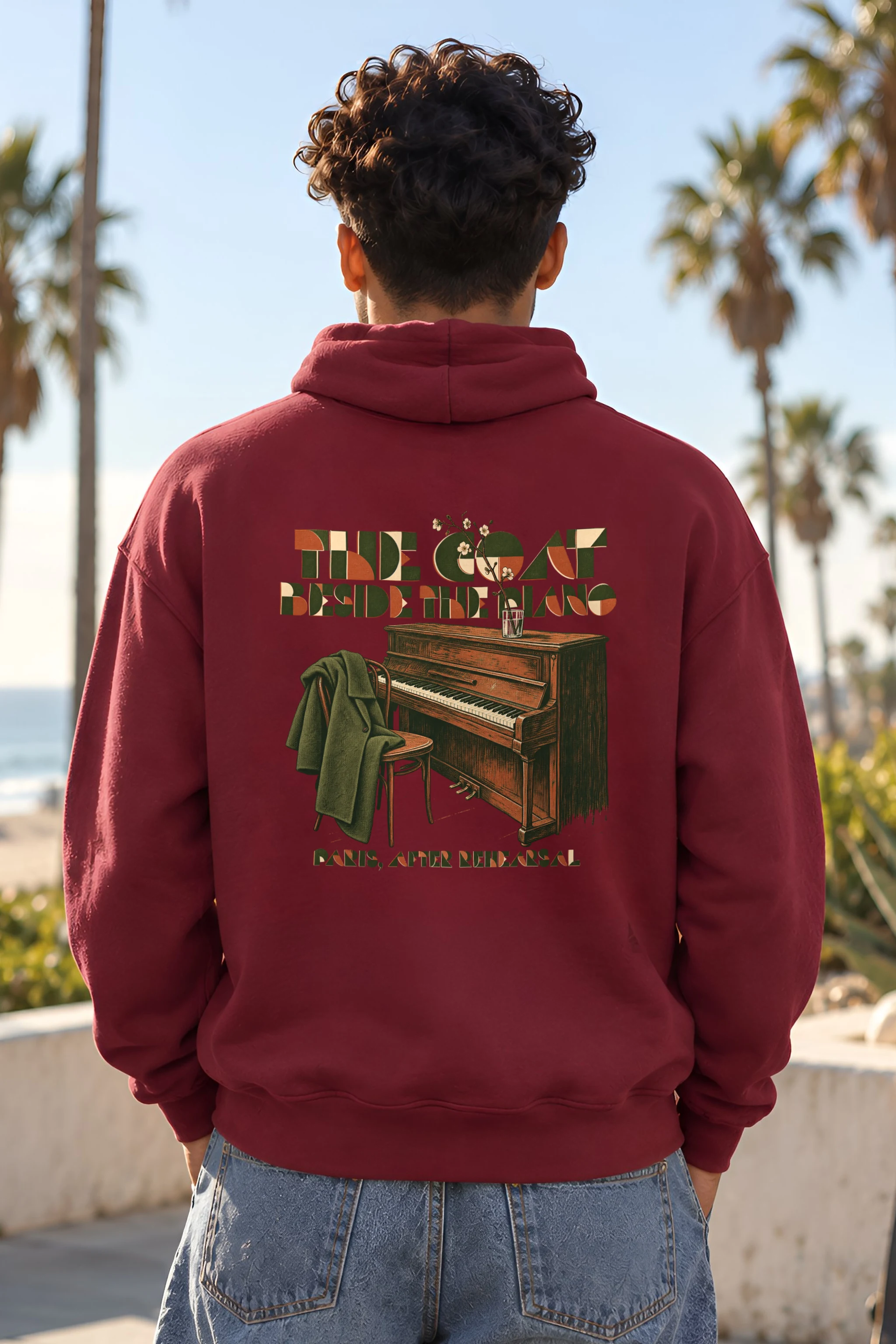 "The Coat Beside The Piano" 1 Pullover Hoodie