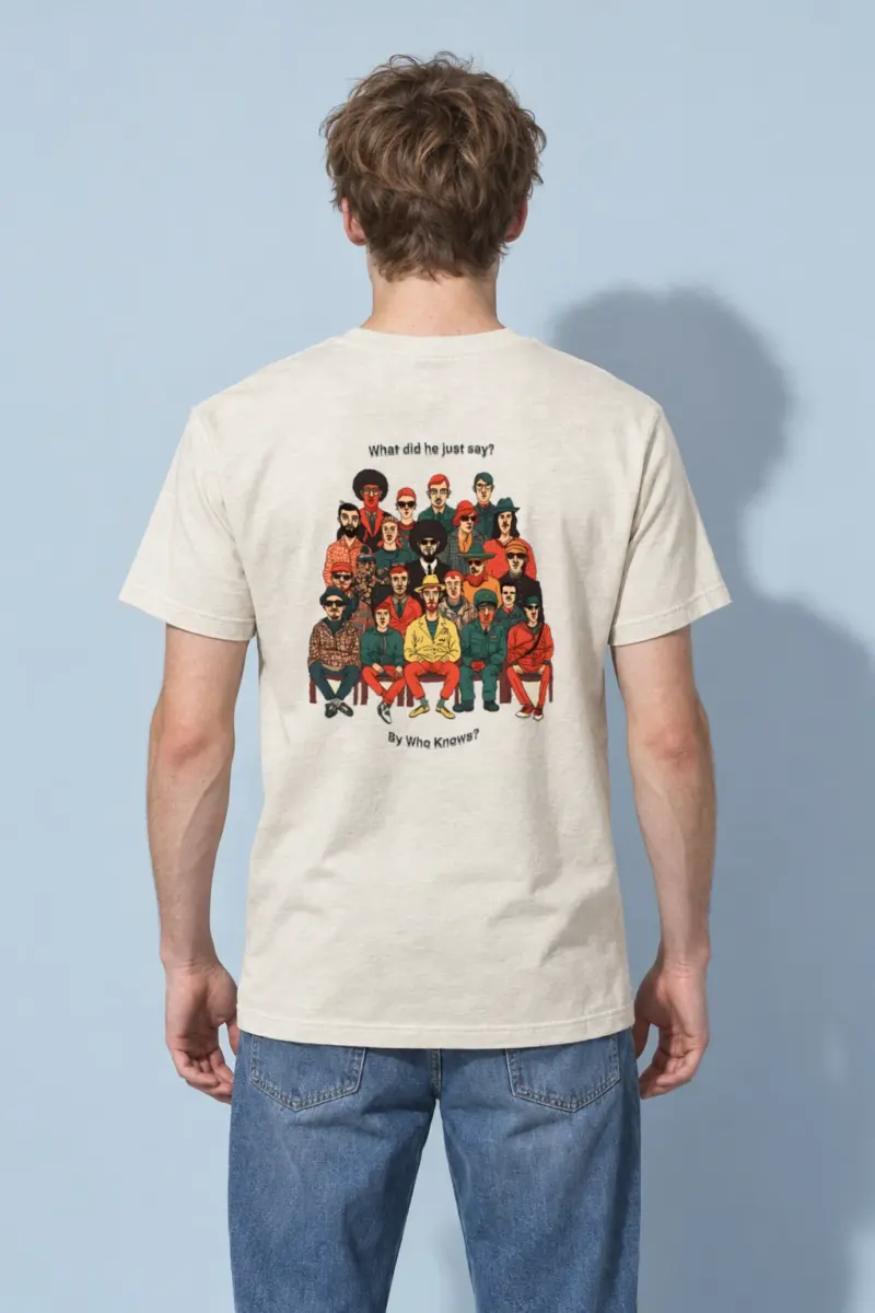 "The Conversation Crowd" Heavyweight Unisex Crewneck T-shirt