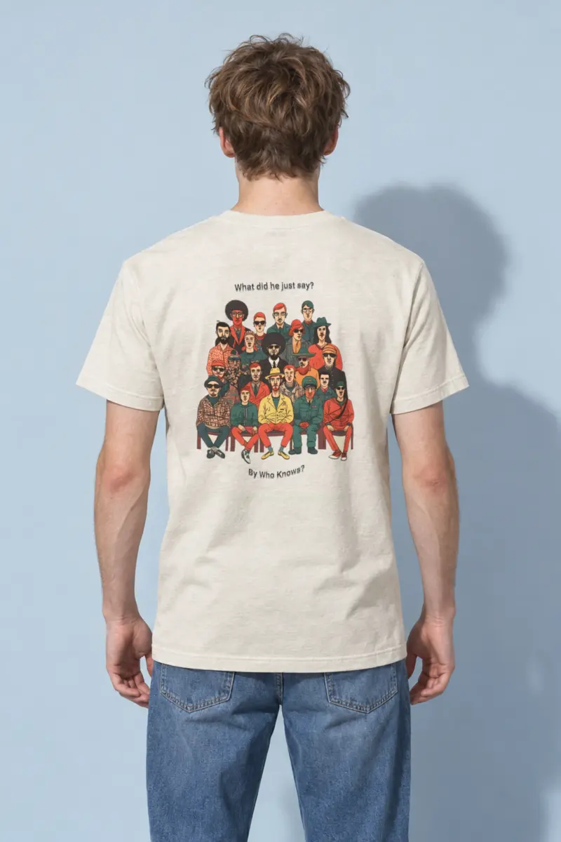 "The Conversation Crowd" Heavyweight Unisex Crewneck T-shirt