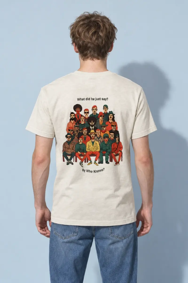"The Conversation Crowd" Heavyweight Unisex Crewneck T-shirt