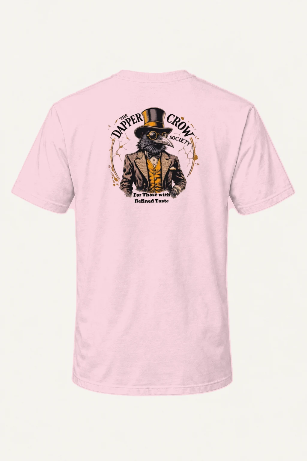 "The Dapper Crow Society" Heavyweight Unisex Crewneck T-shirt | Gildan 5000