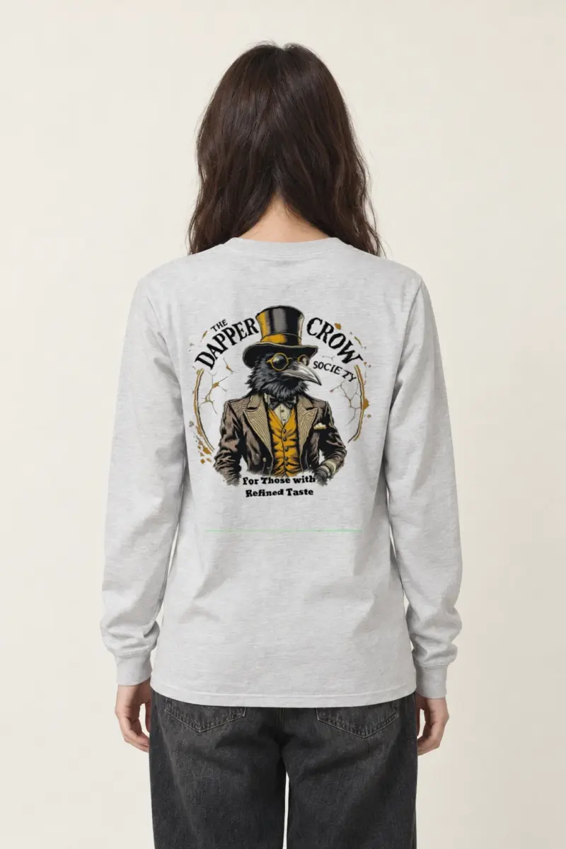 "The Dapper Crow Society" Unisex Longsleeve T-shirt | Gildan 2400