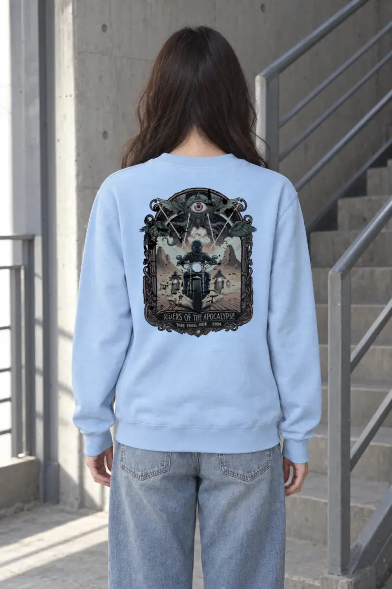 "The Final Ride" Heavy Blend Unisex Crewneck Sweatshirt | Gildan 18000