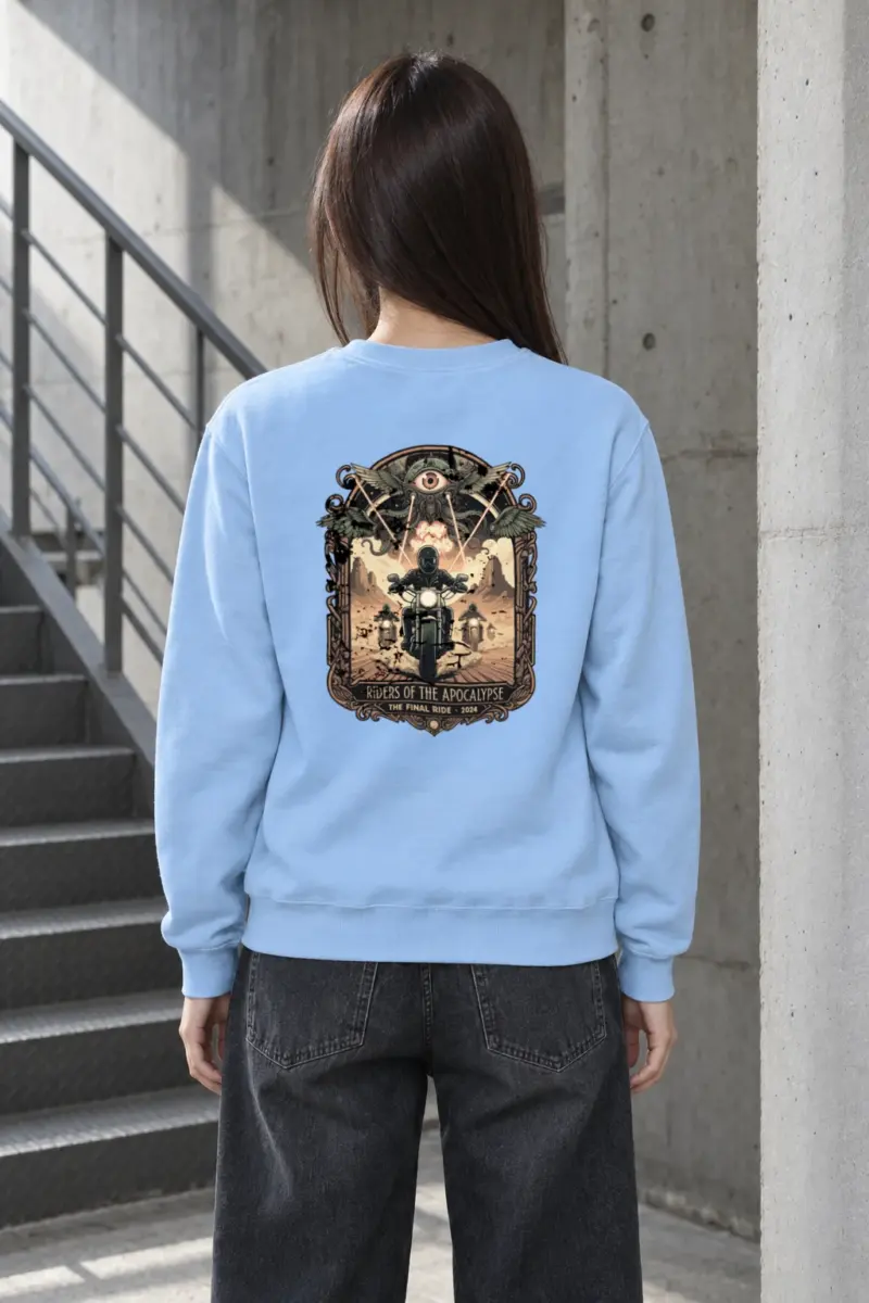 "The Final Ride" Heavy Blend Unisex Crewneck Sweatshirt