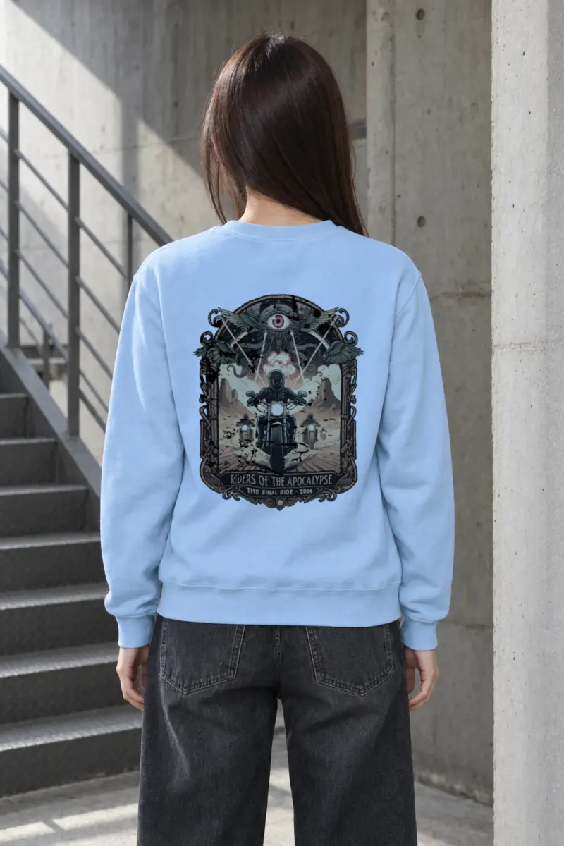 "The Final Ride" Heavy Blend Unisex Crewneck Sweatshirt
