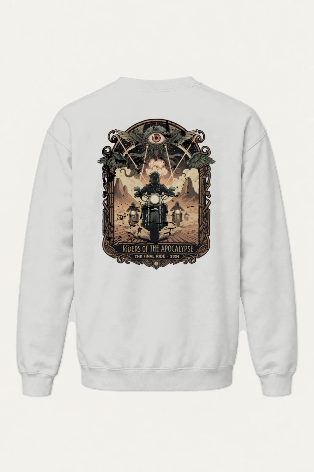 "The Final Ride" Heavy Blend Unisex Crewneck Sweatshirt | Gildan 18000