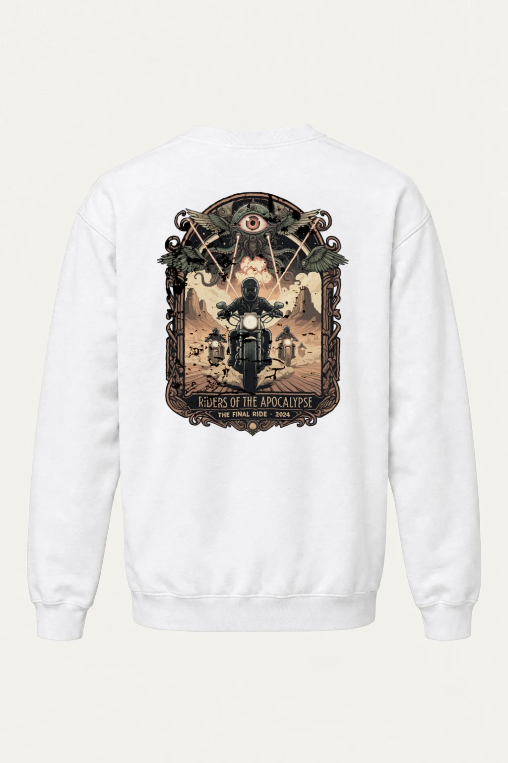 "The Final Ride" Heavy Blend Unisex Crewneck Sweatshirt | Gildan 18000