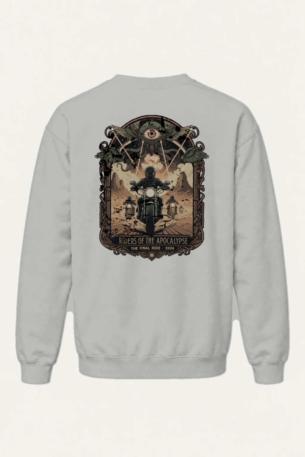 "The Final Ride" Heavy Blend Unisex Crewneck Sweatshirt | Gildan 18000
