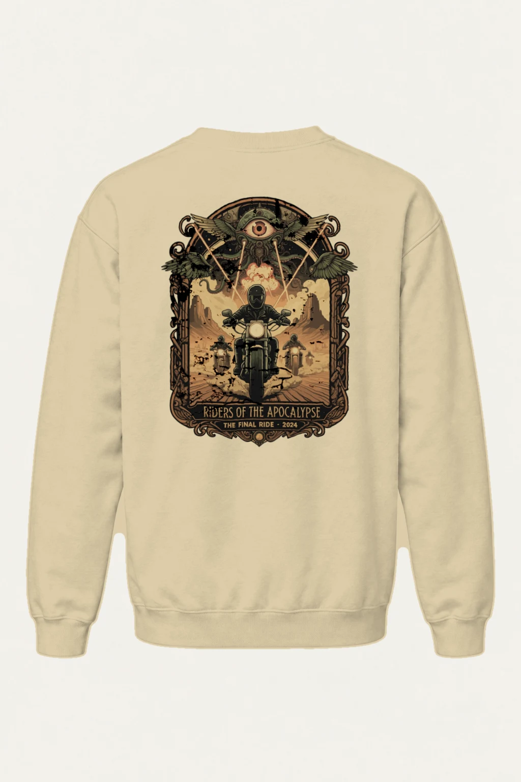 "The Final Ride" Heavy Blend Unisex Crewneck Sweatshirt | Gildan 18000