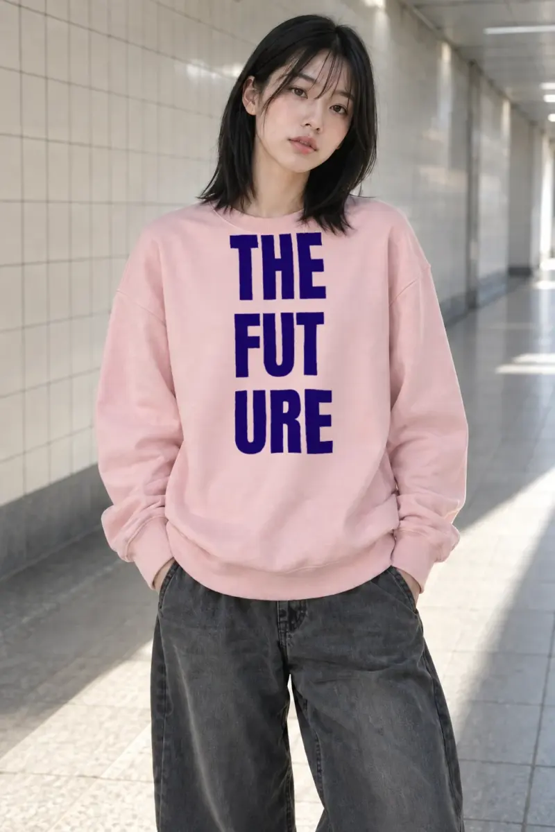 "The Future" Heavy Blend Unisex Crewneck Sweatshirt | Gildan 18000