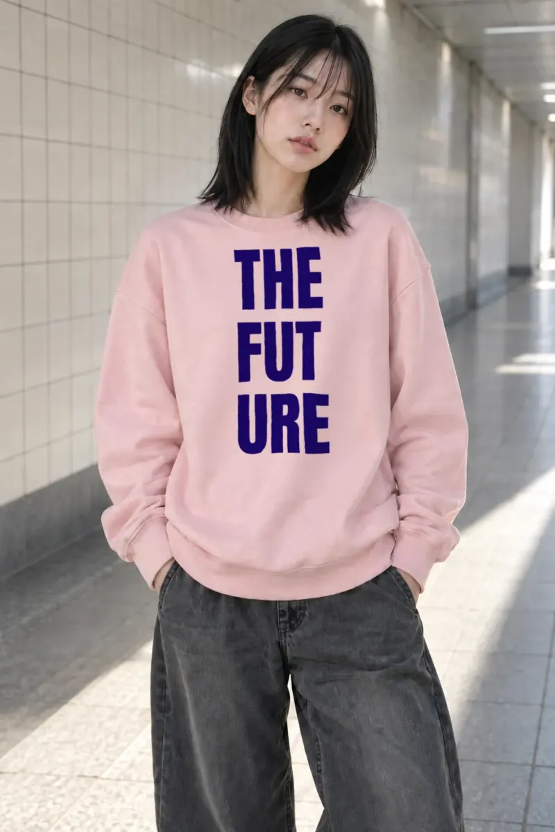"The Future" Heavy Blend Unisex Crewneck Sweatshirt | Gildan 18000