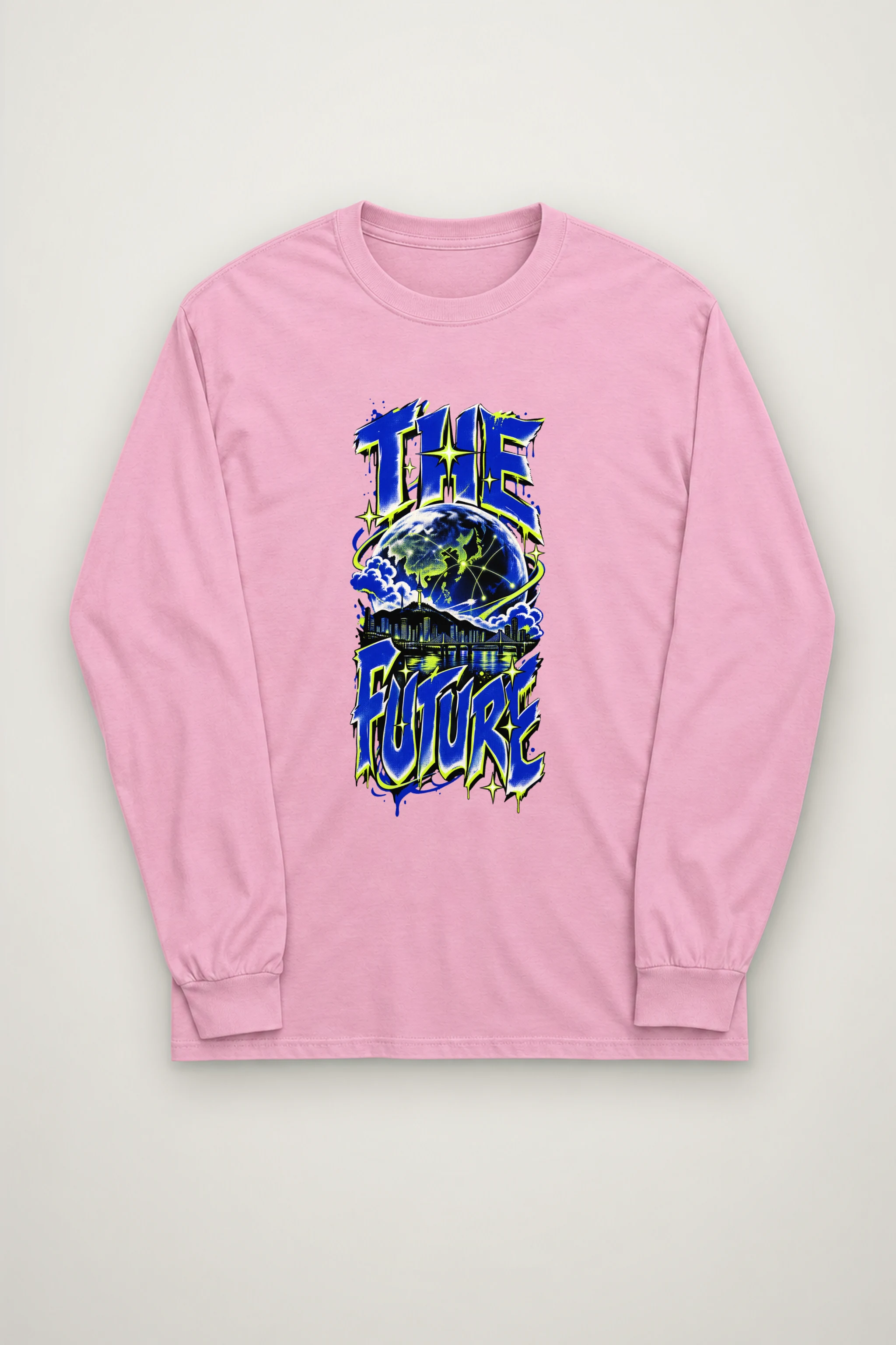 "Networked Horizons" Unisex Longsleeve T-shirt