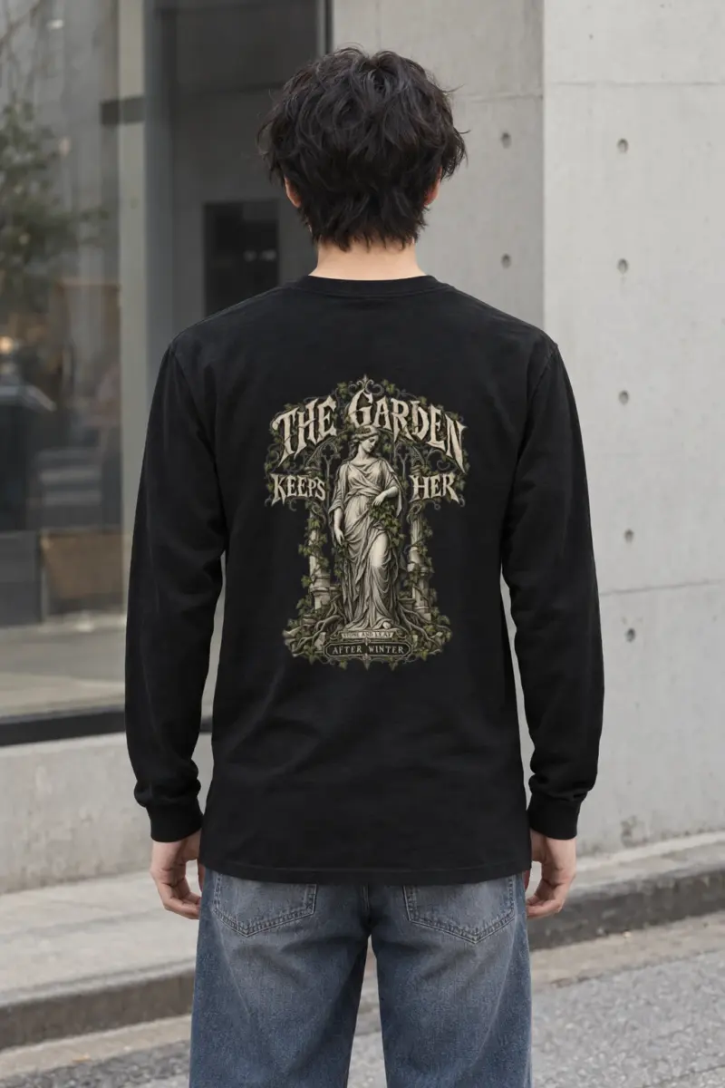 “The Garden Keeps Her” Unisex Longsleeve T-shirt