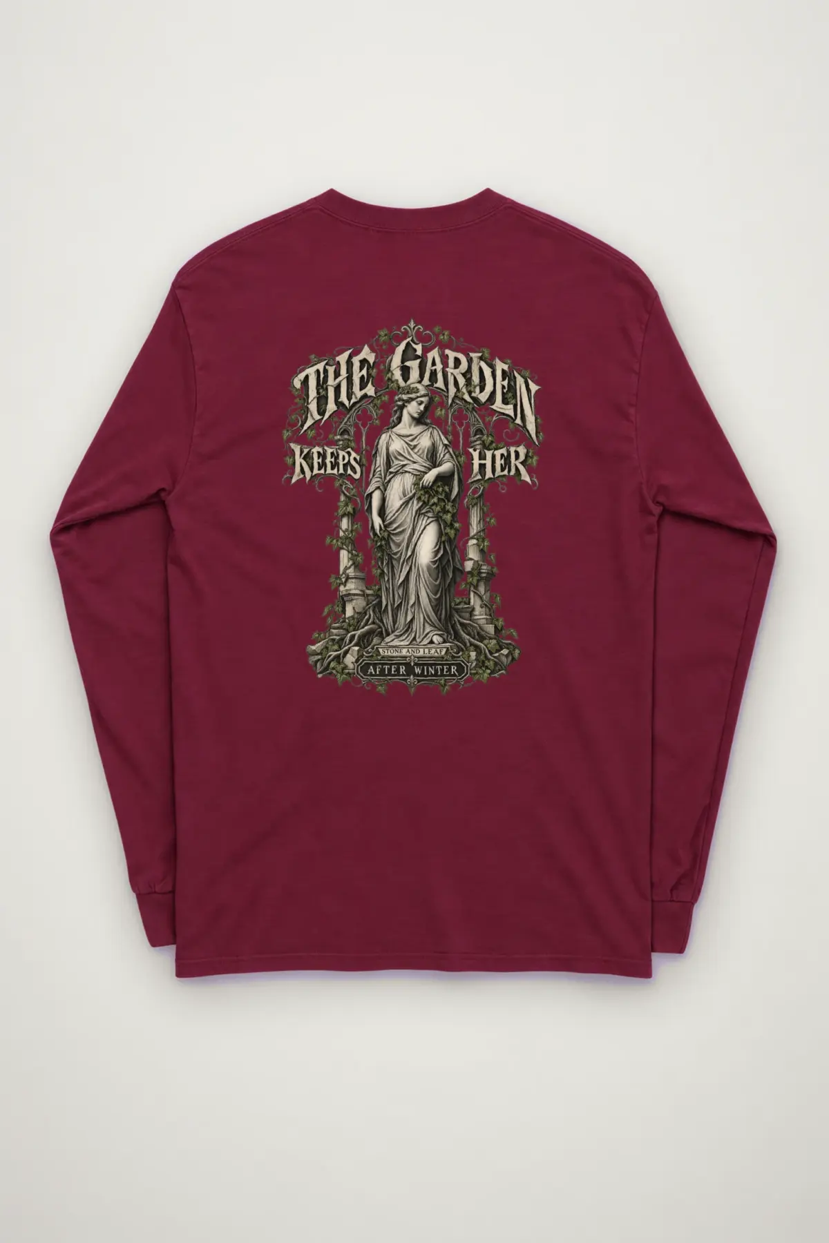 "The Garden Keeps Her" Unisex Longsleeve T-shirt