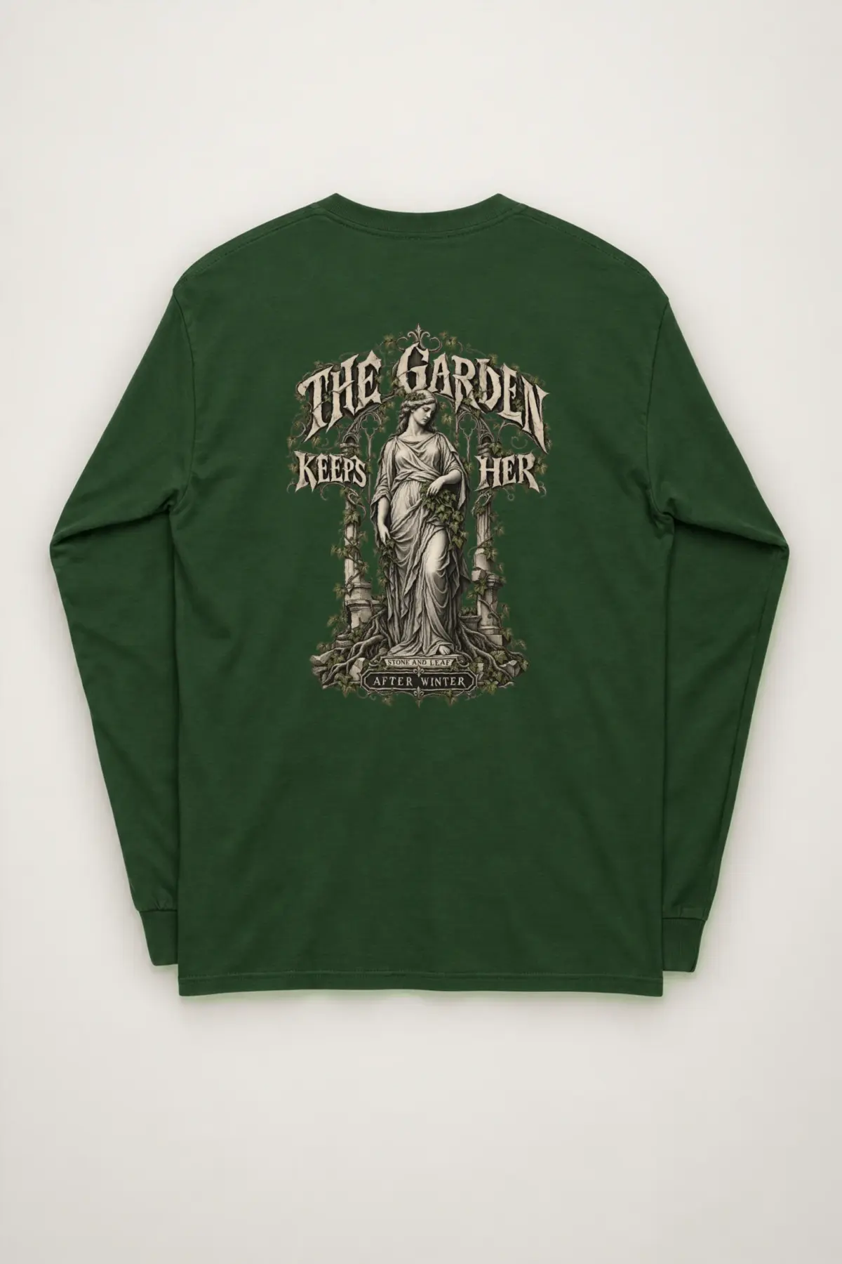 "The Garden Keeps Her" Unisex Longsleeve T-shirt