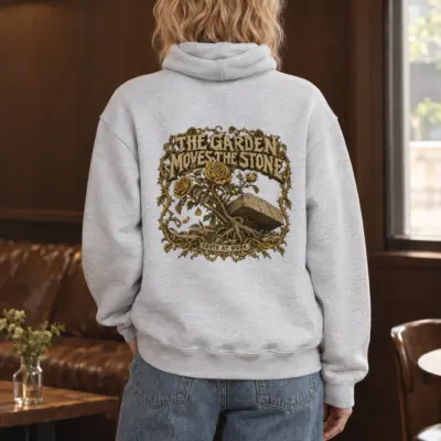 "The Garden Moves the Stone" Heavy Blend Unisex Pullover Hoodie