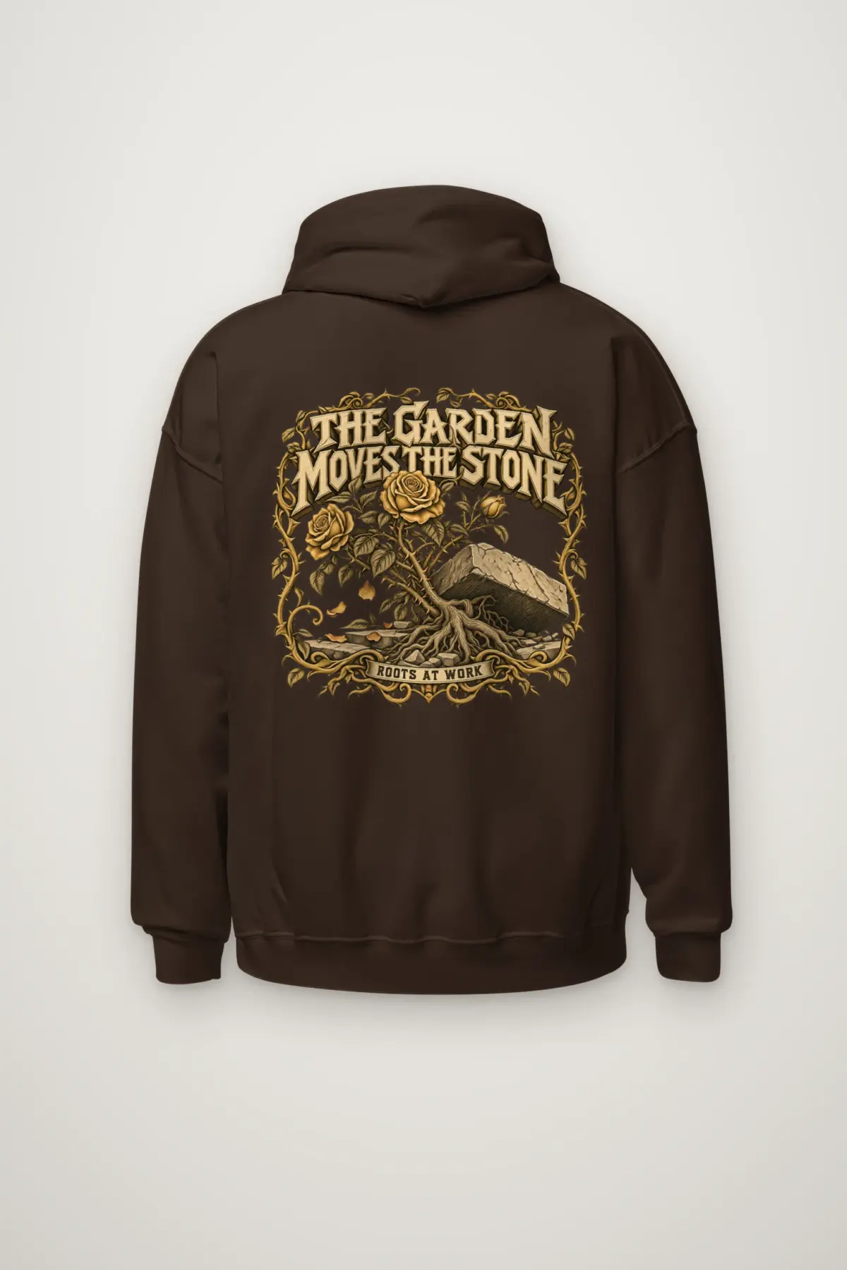 "The Garden Moves the Stone" Heavy Blend Unisex Pullover Hoodie