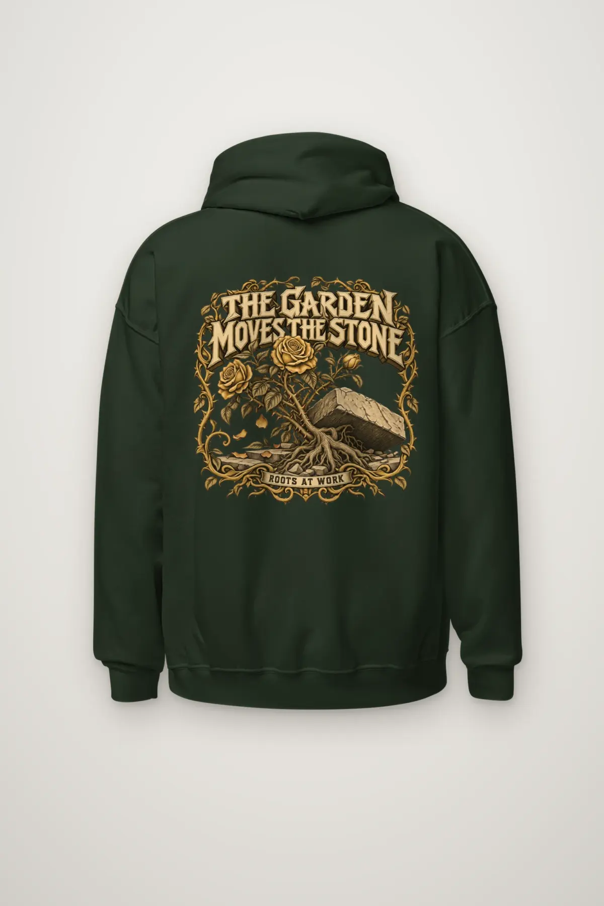 "The Garden Moves the Stone" Heavy Blend Unisex Pullover Hoodie