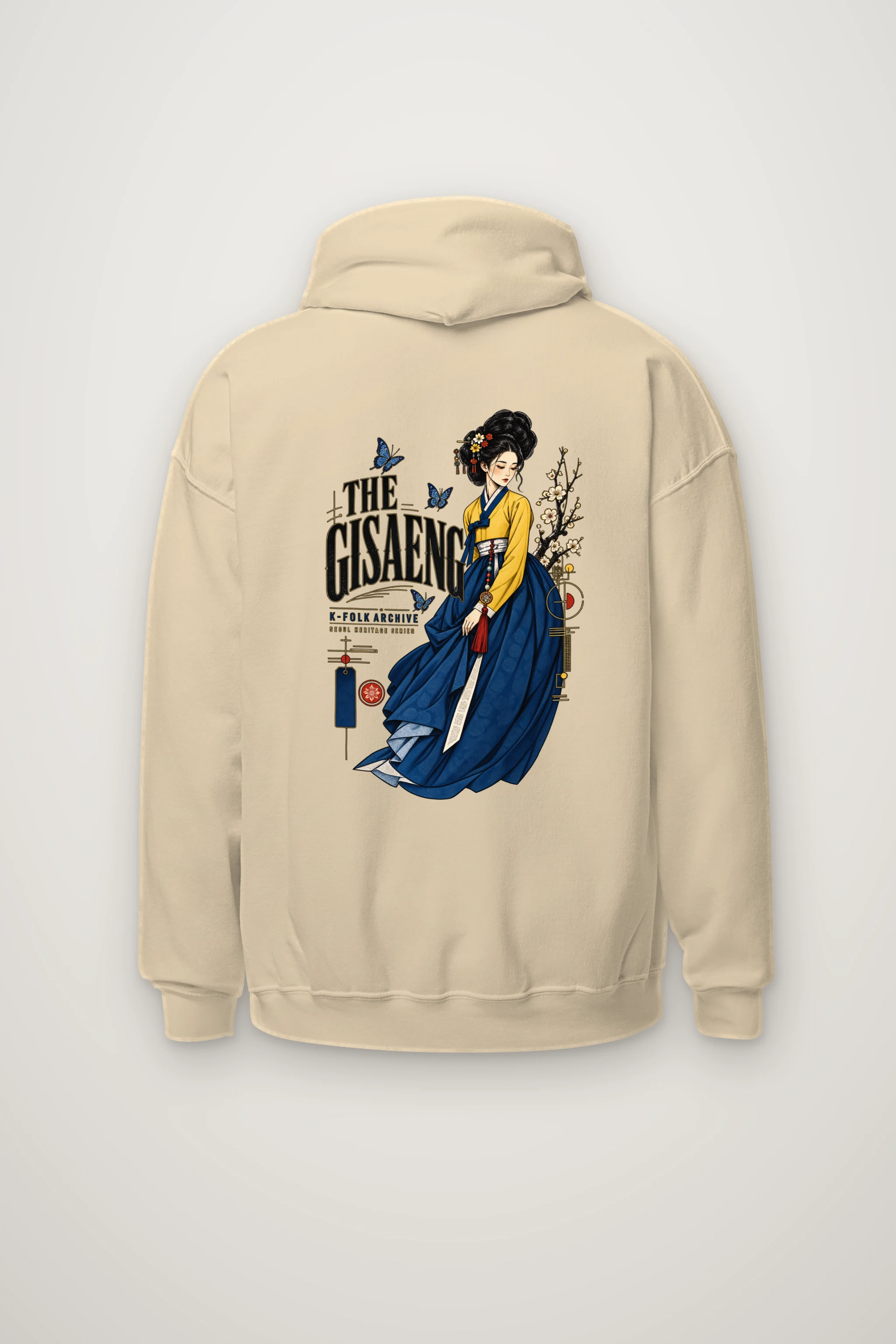 "The Gisaeng Archive" Heavy Blend Unisex Pullover Hoodie