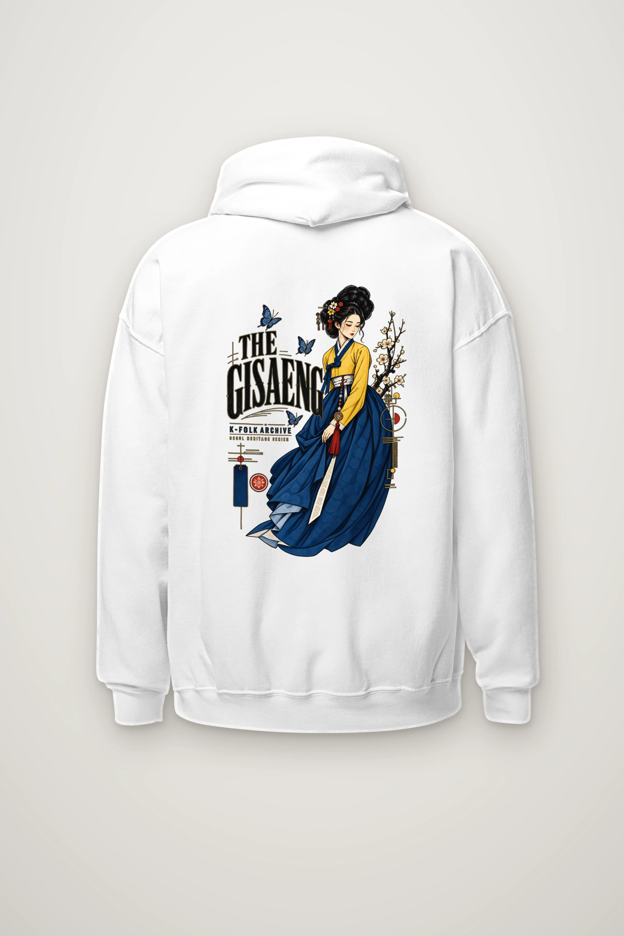 "The Gisaeng Archive" Heavy Blend Unisex Pullover Hoodie