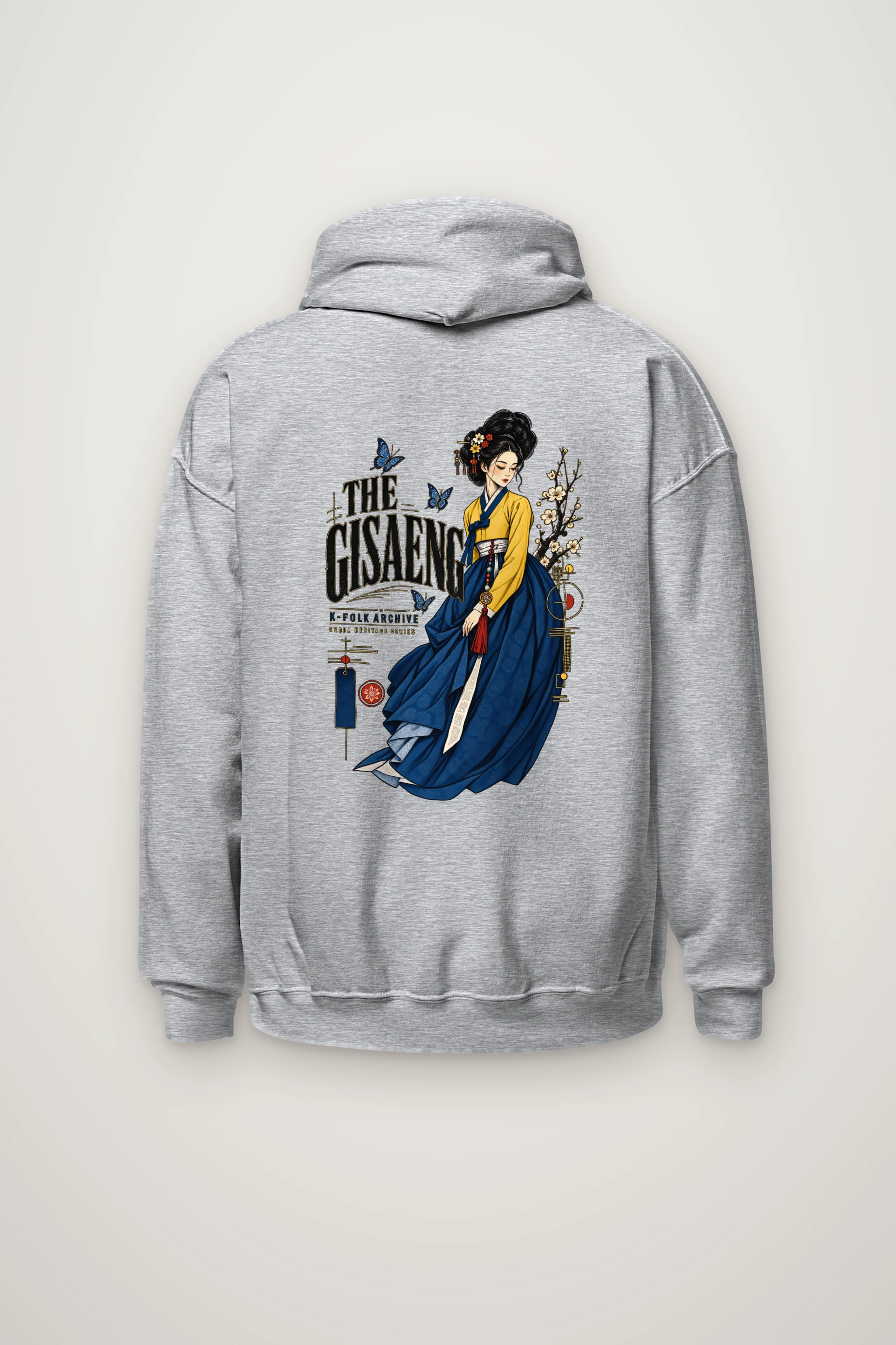 "The Gisaeng Archive" Heavy Blend Unisex Pullover Hoodie