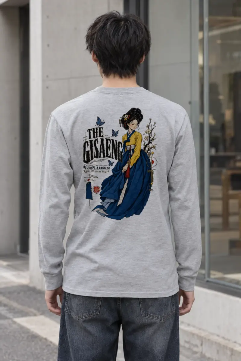 "The Gisaeng Archive" Unisex Longsleeve T-shirt