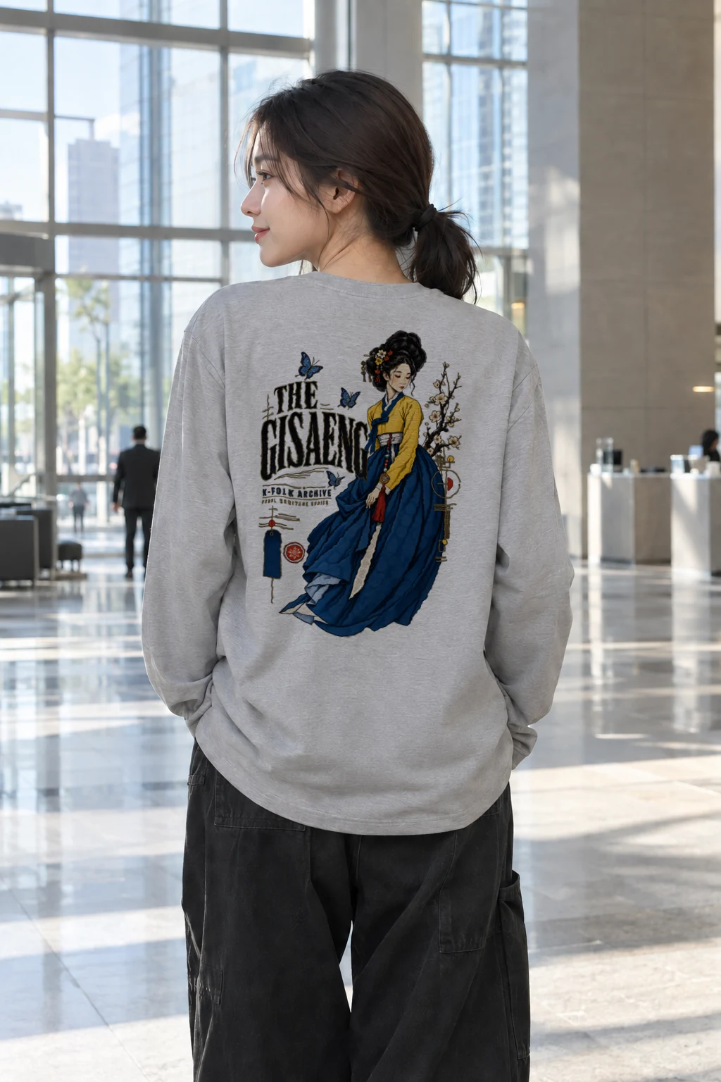 "The Gisaeng Archive" Unisex Longsleeve T-shirt | Gildan 2400