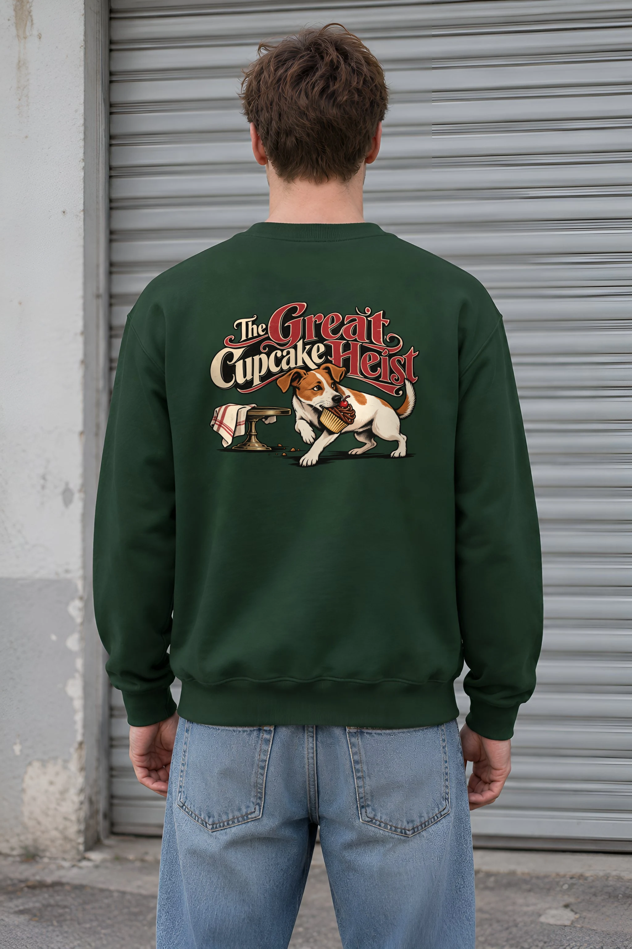 "The Great Cupcake Heist" 1 Crewneck Sweatshirt