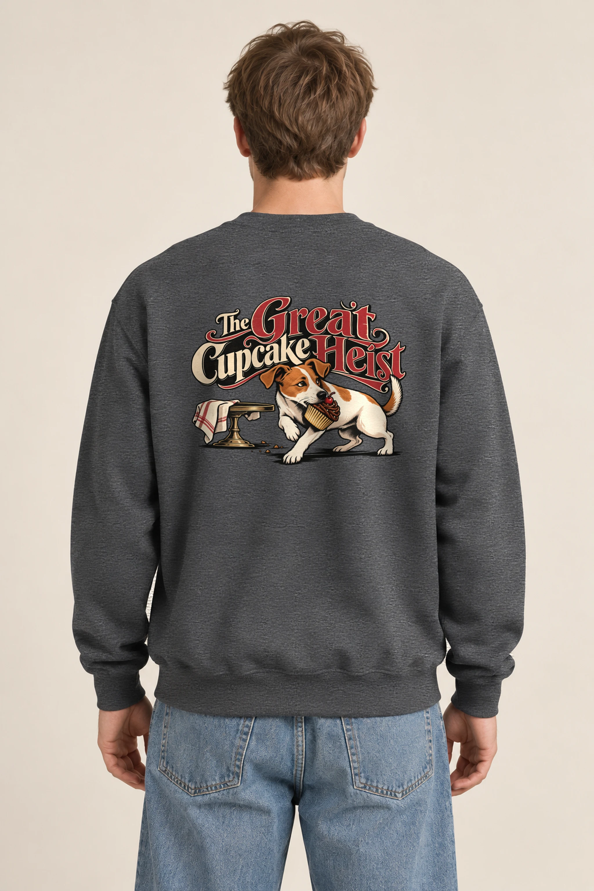 "The Great Cupcake Heist" 1 Crewneck Sweatshirt