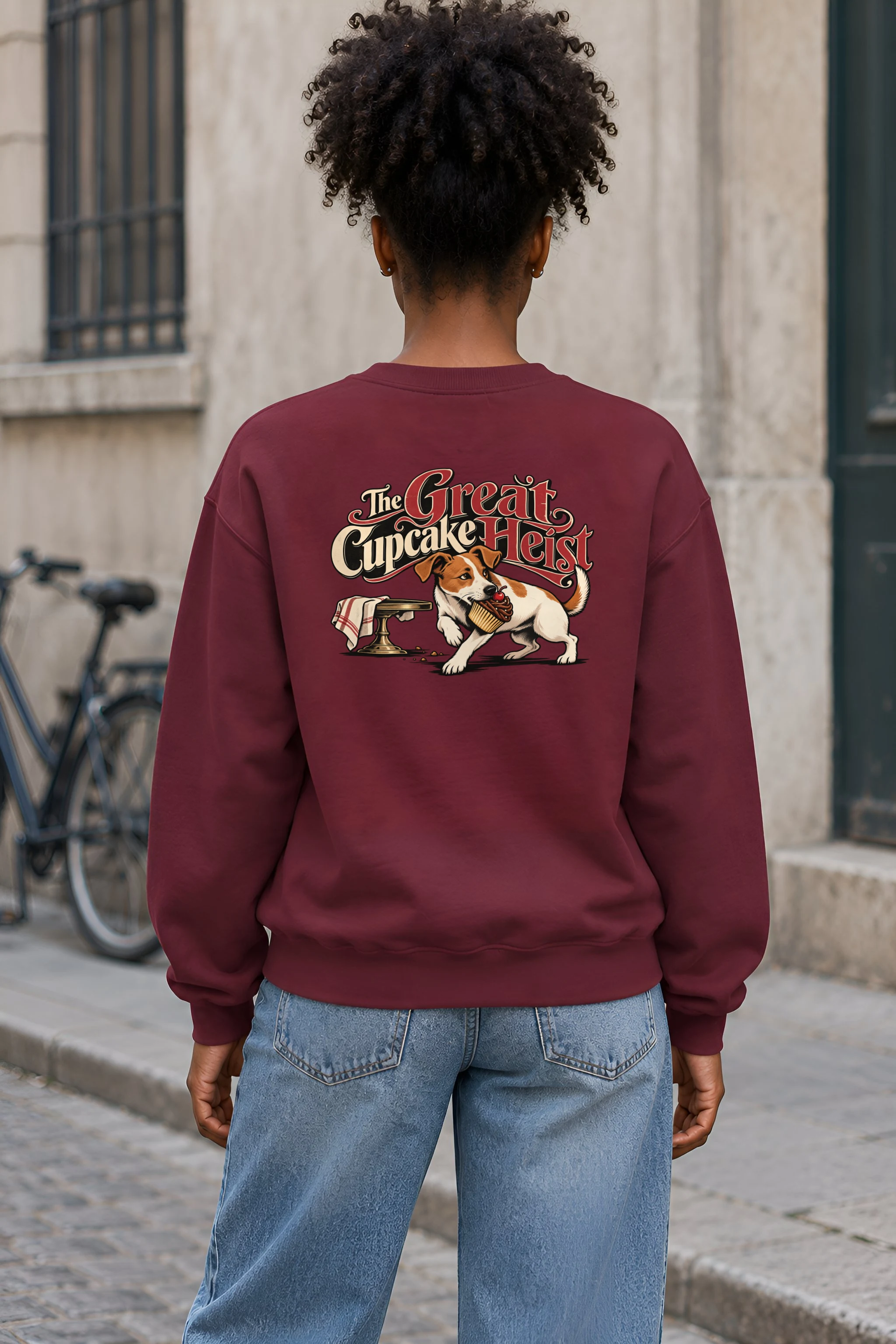 "The Great Cupcake Heist" 1 Crewneck Sweatshirt