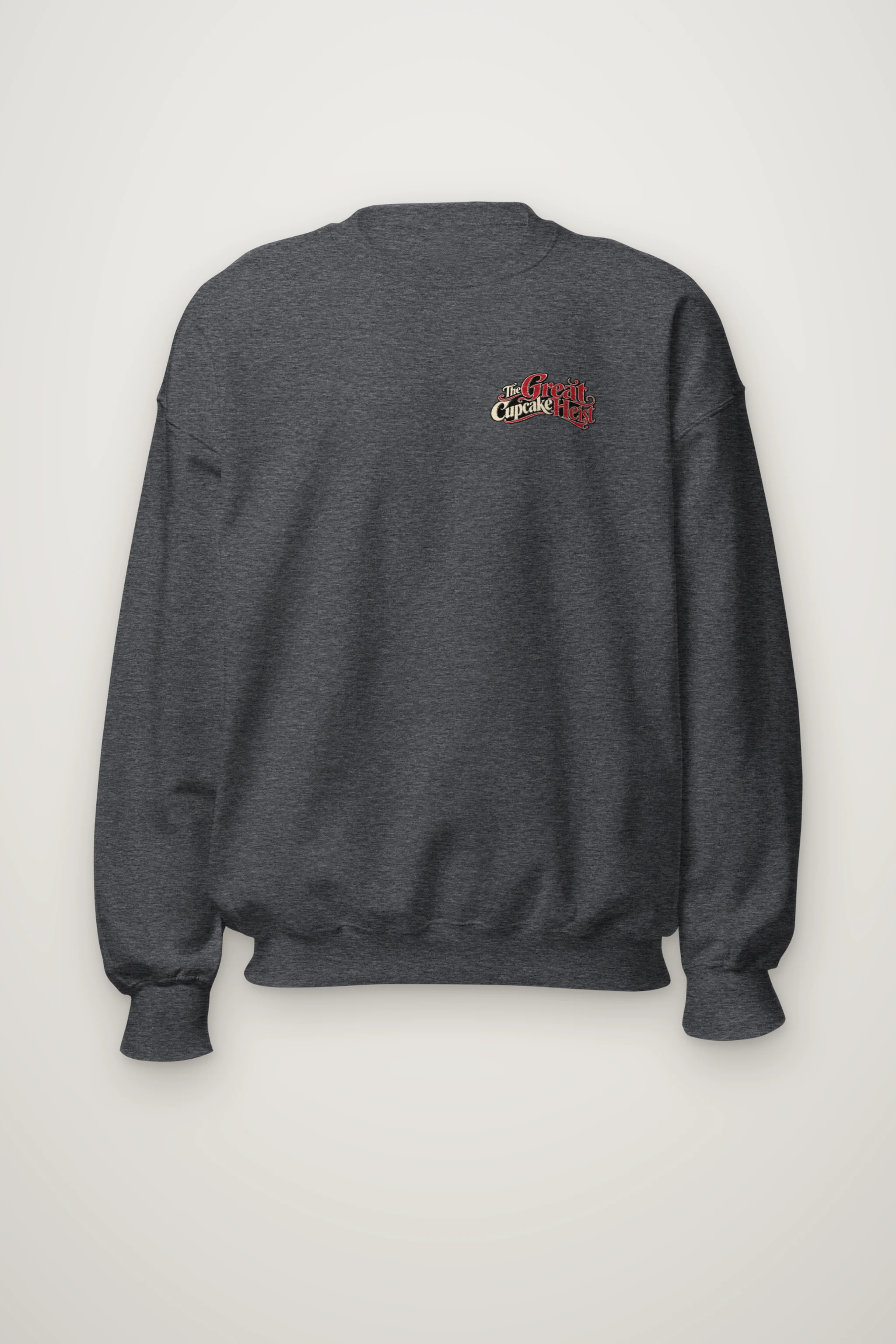 "The Great Cupcake Heist" Heavy Blend Unisex Crewneck Sweatshirt