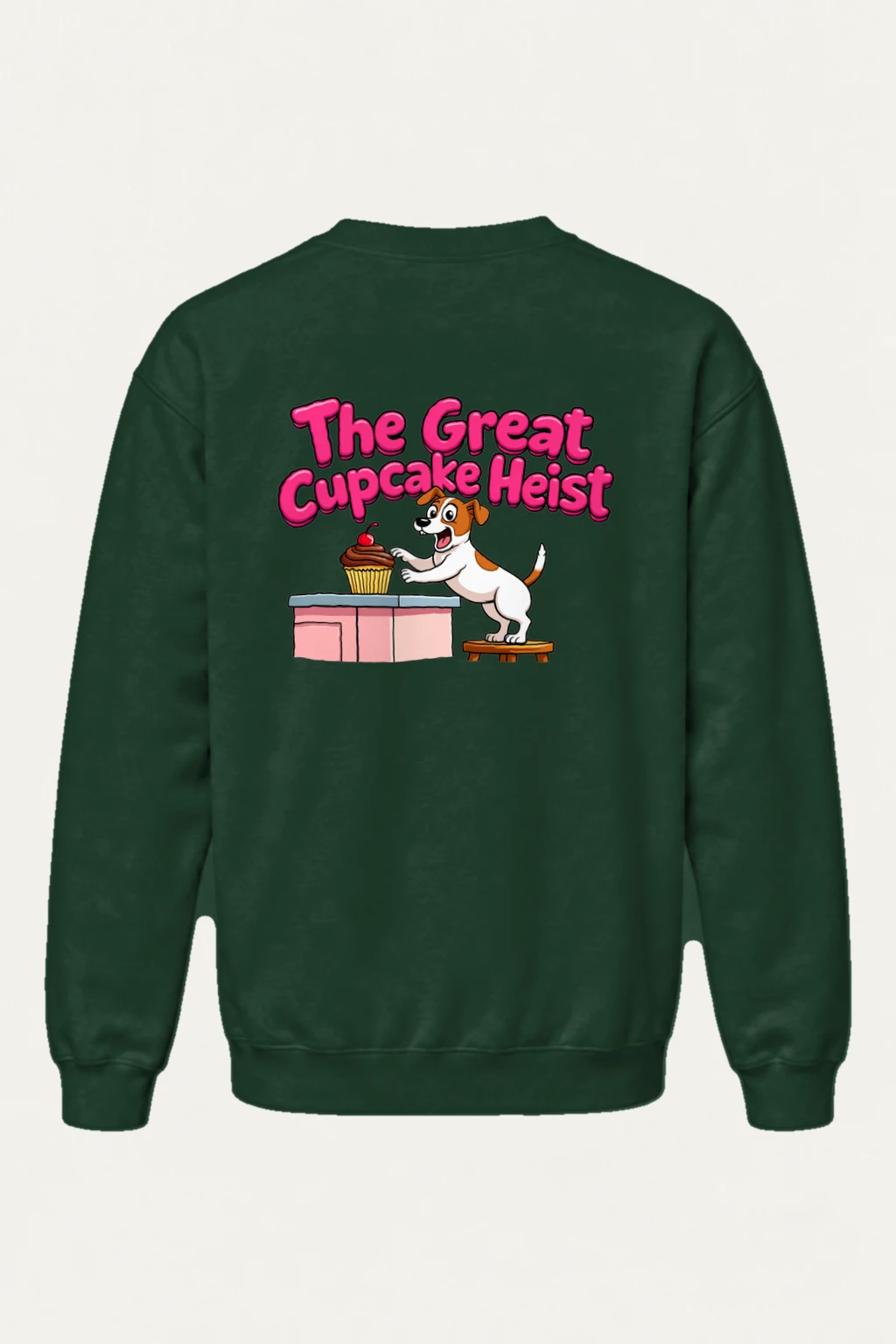 "The Great Cupcake Heist" Heavy Blend Unisex Crewneck Sweatshirt | Gildan 18000