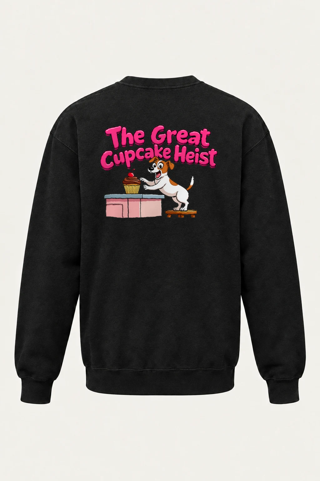 "The Great Cupcake Heist" Heavy Blend Unisex Crewneck Sweatshirt | Gildan 18000