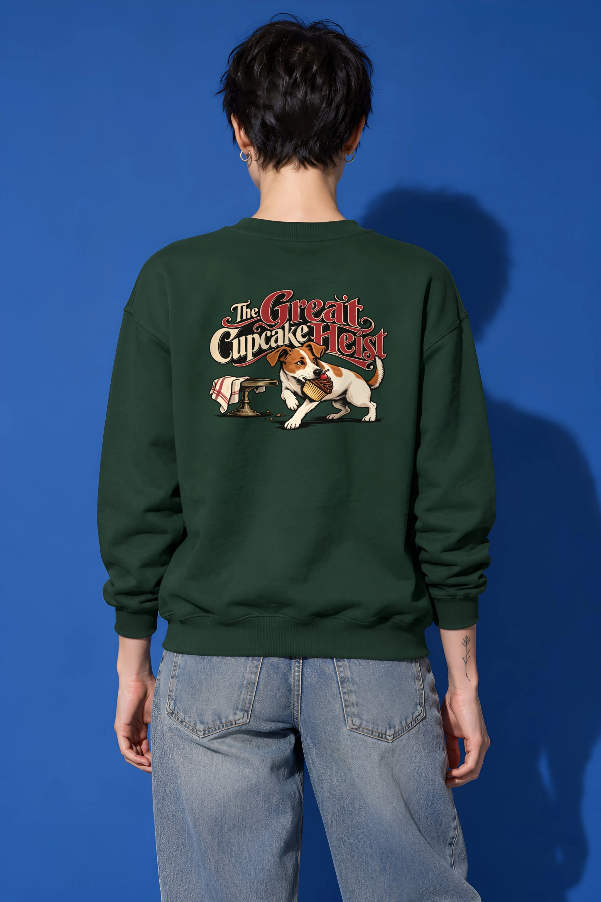 "The Great Cupcake Heist" 1 Crewneck Sweatshirt