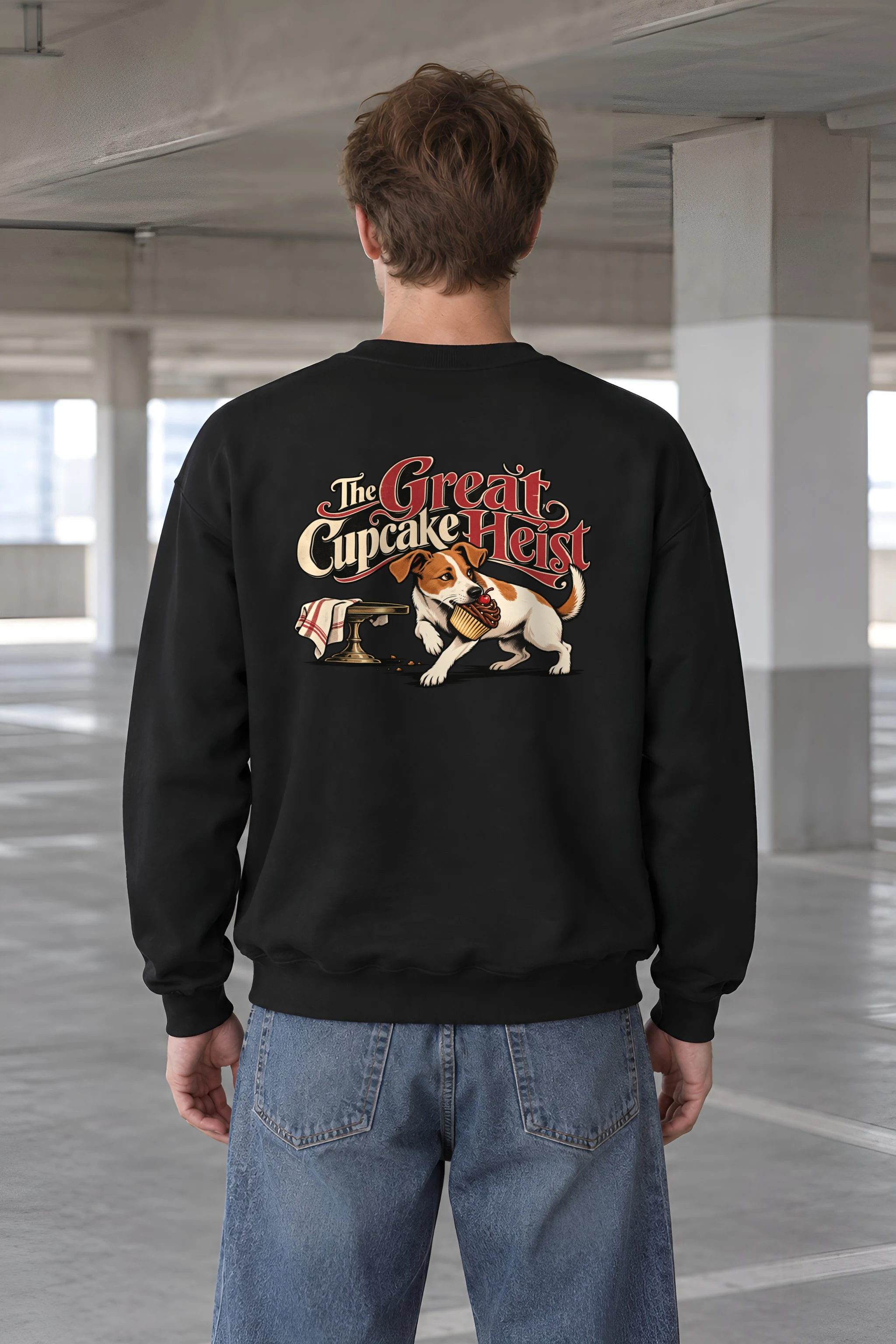 "The Great Cupcake Heist" 1 Crewneck Sweatshirt