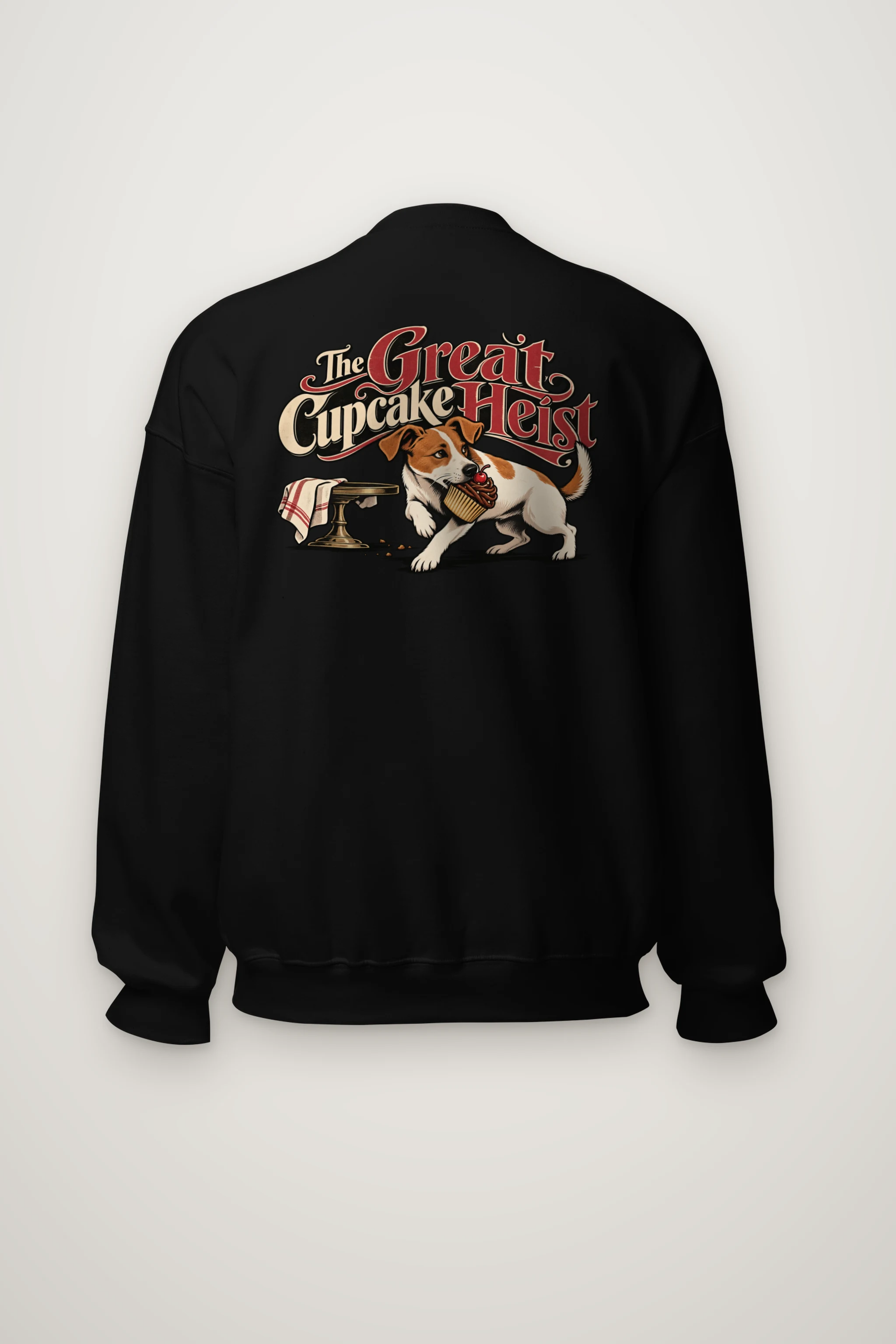 "The Great Cupcake Heist" Heavy Blend Unisex Crewneck Sweatshirt