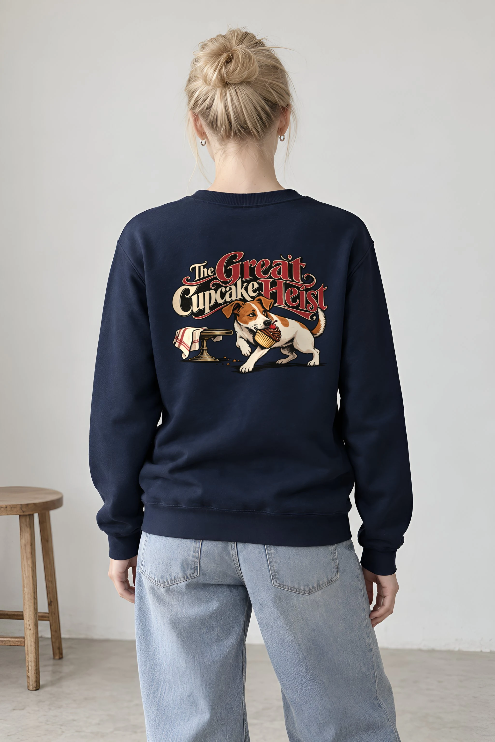 "The Great Cupcake Heist" 1 Crewneck Sweatshirt