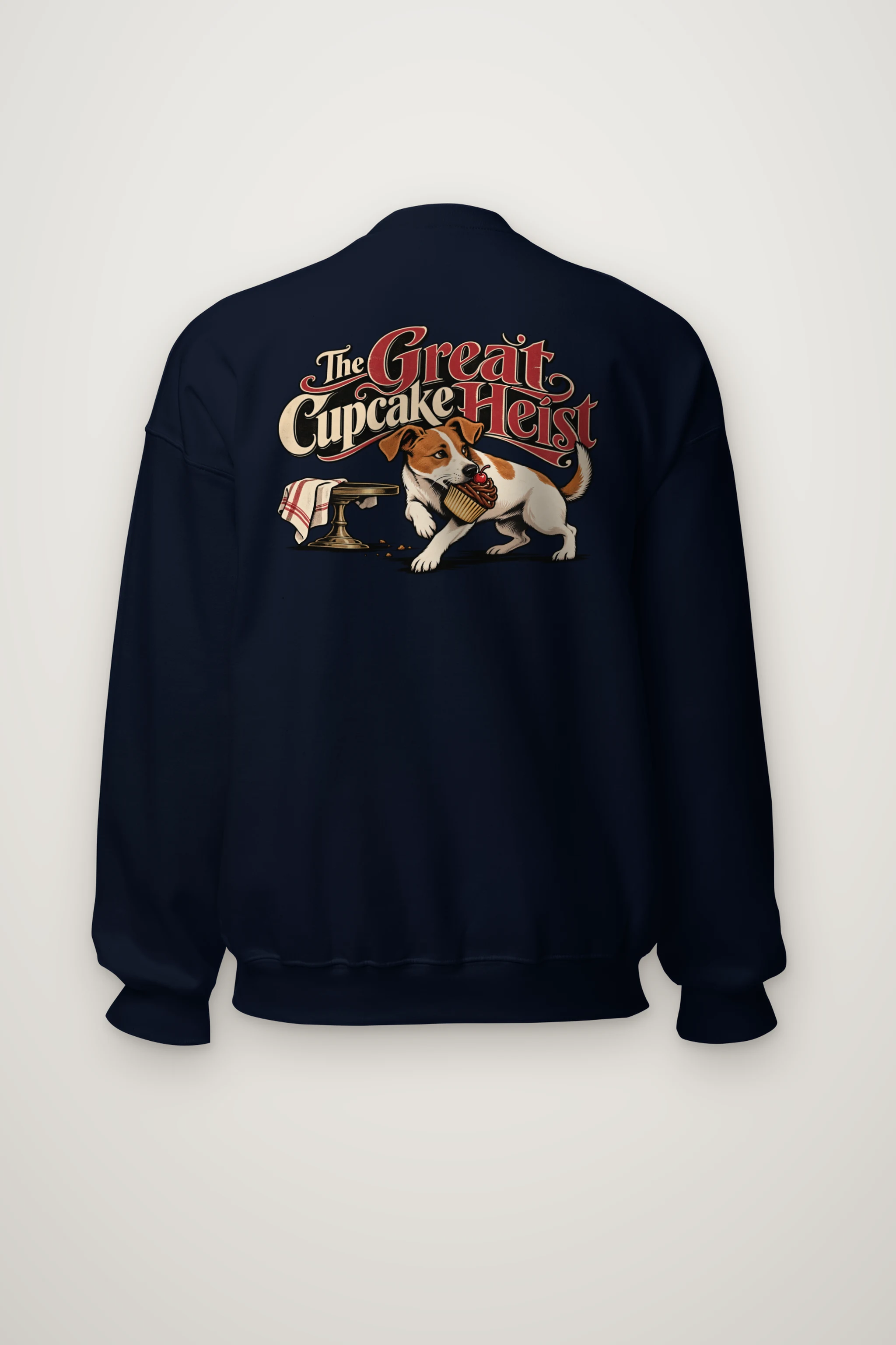 "The Great Cupcake Heist" Heavy Blend Unisex Crewneck Sweatshirt