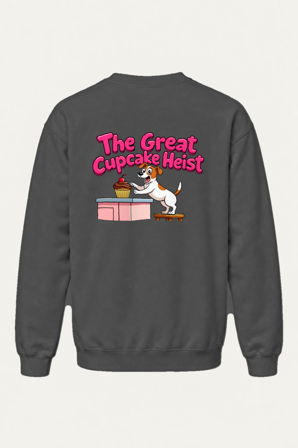 "The Great Cupcake Heist" Heavy Blend Unisex Crewneck Sweatshirt | Gildan 18000