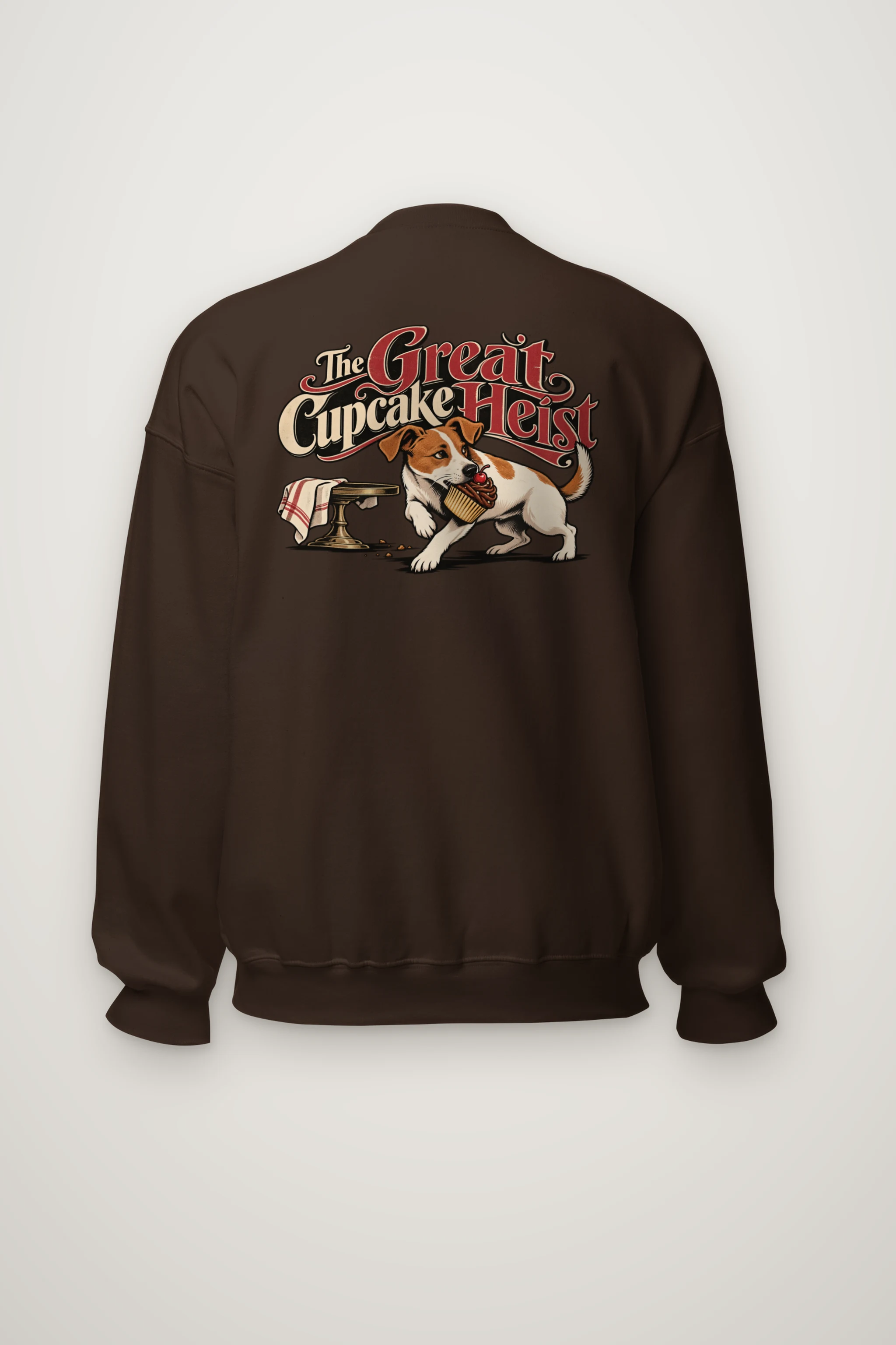 "The Great Cupcake Heist" Heavy Blend Unisex Crewneck Sweatshirt