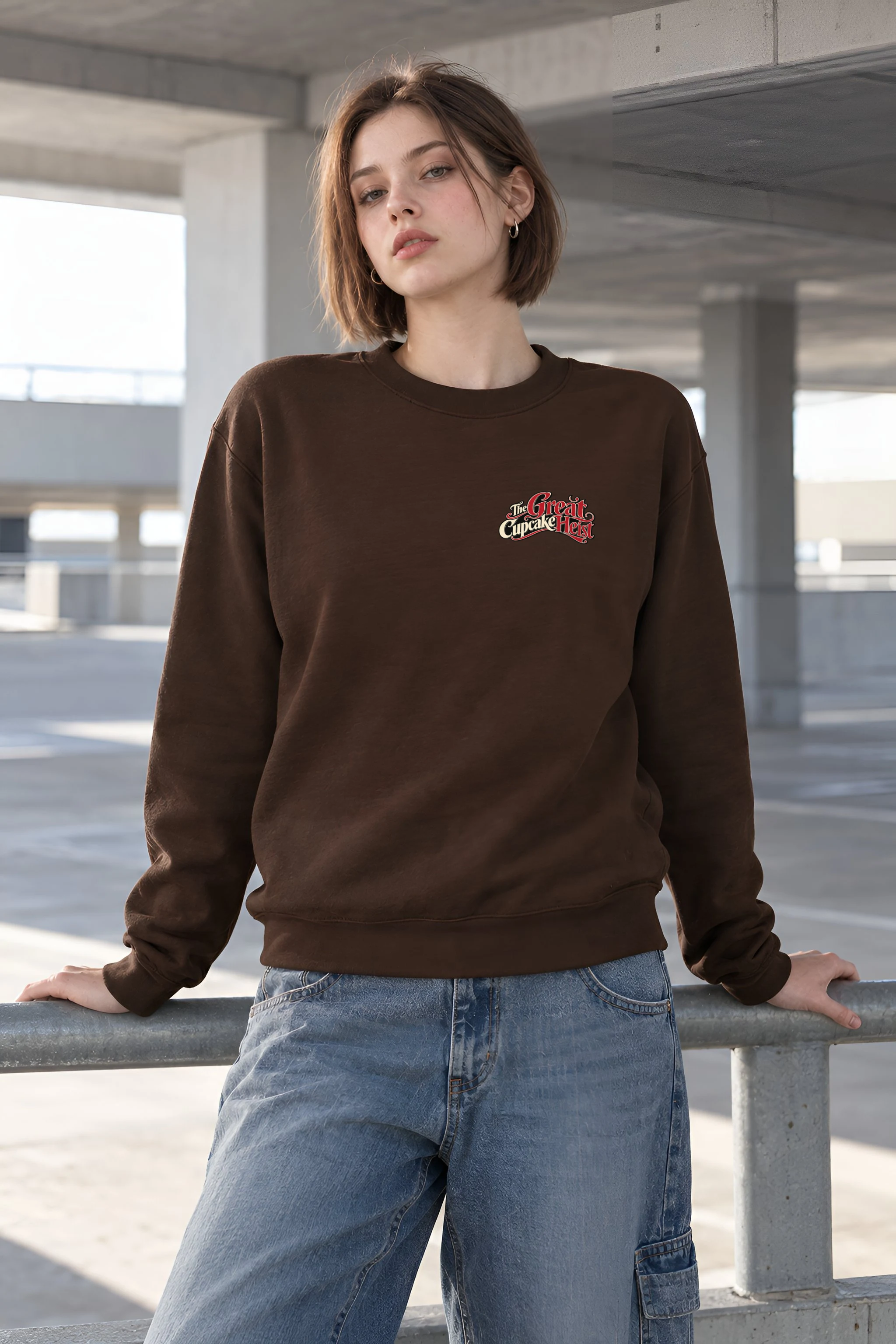 "The Great Cupcake Heist" 1 Crewneck Sweatshirt