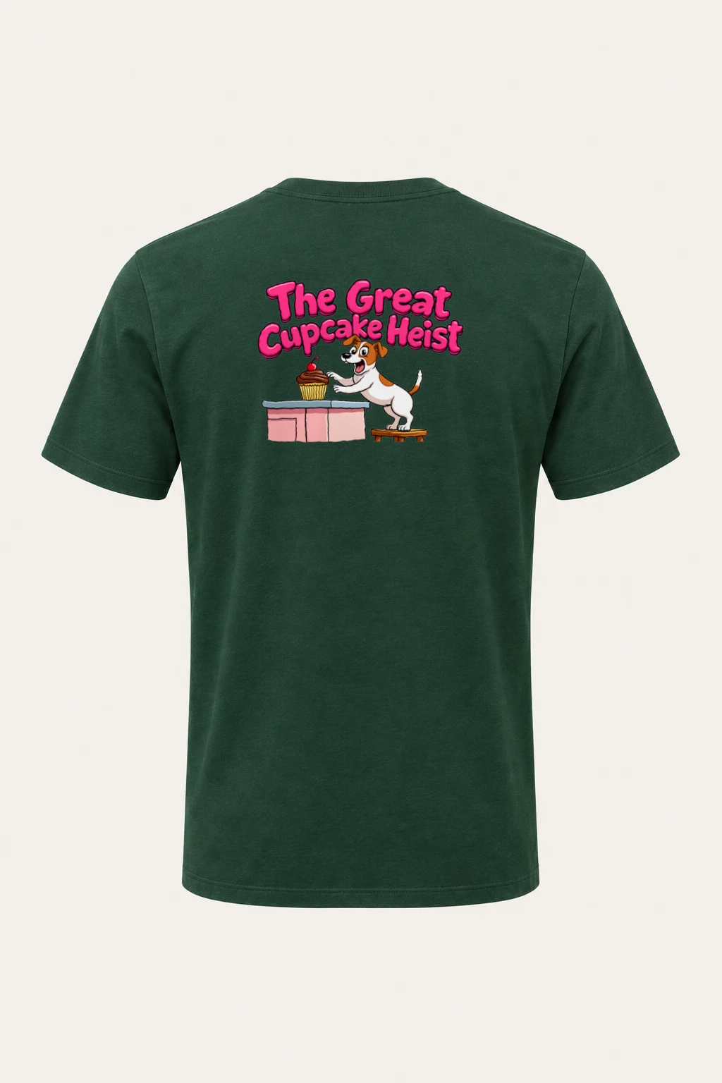 "The Great Cupcake Heist" Heavyweight Unisex Crewneck T-shirt | Gildan 5000