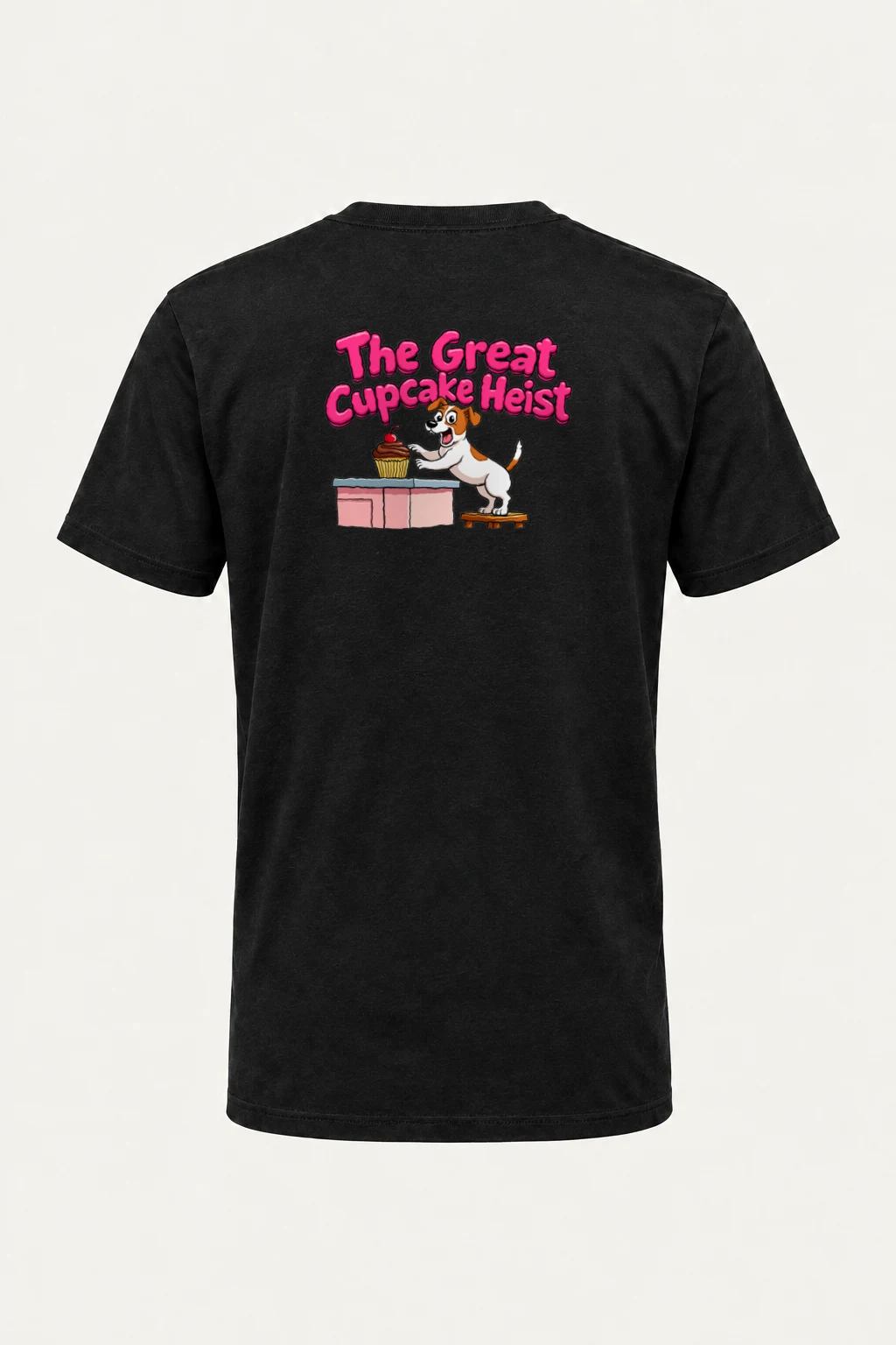 "The Great Cupcake Heist" Heavyweight Unisex Crewneck T-shirt | Gildan 5000