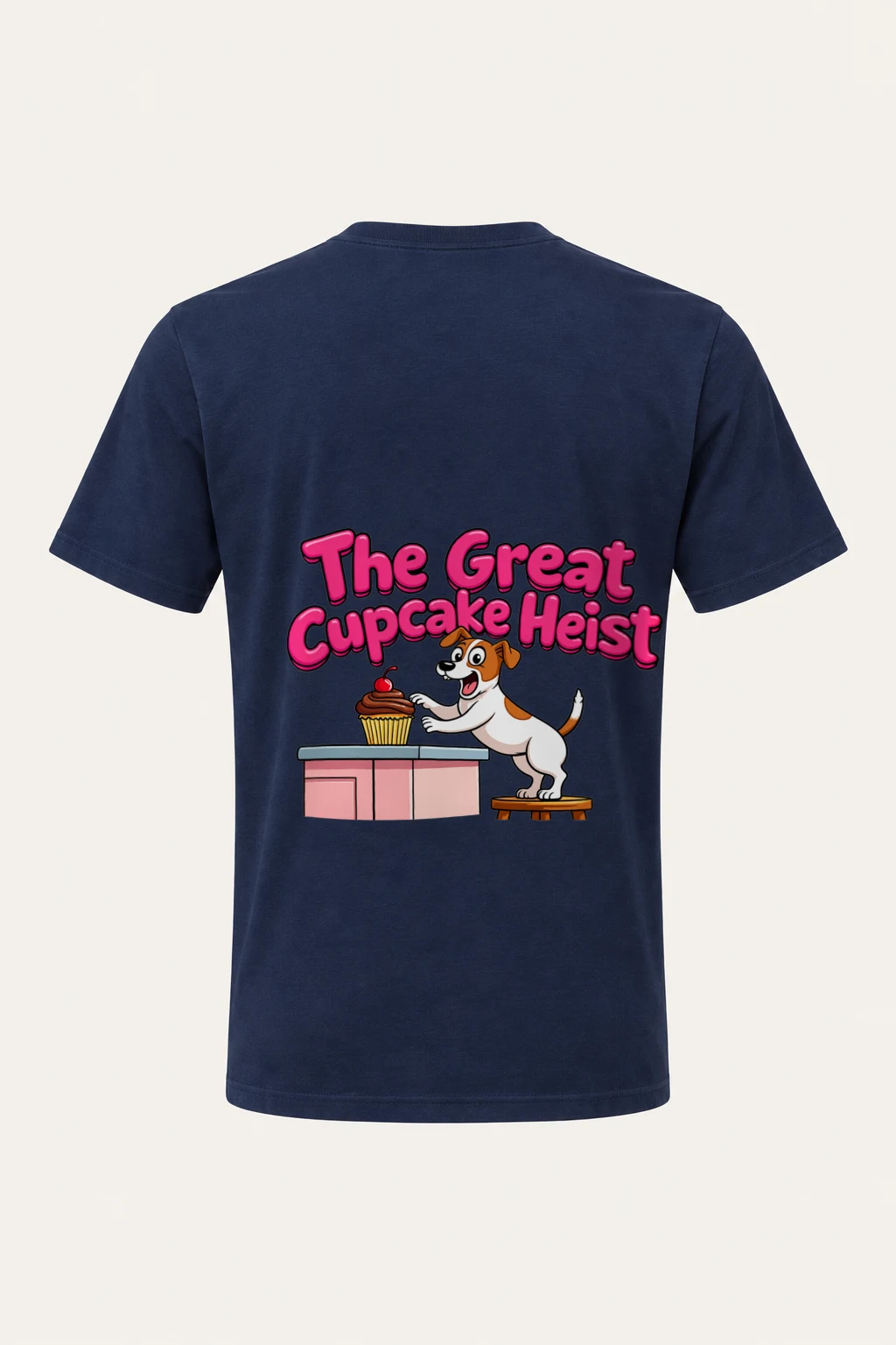 "The Great Cupcake Heist" Heavyweight Unisex Crewneck T-shirt | Gildan 5000