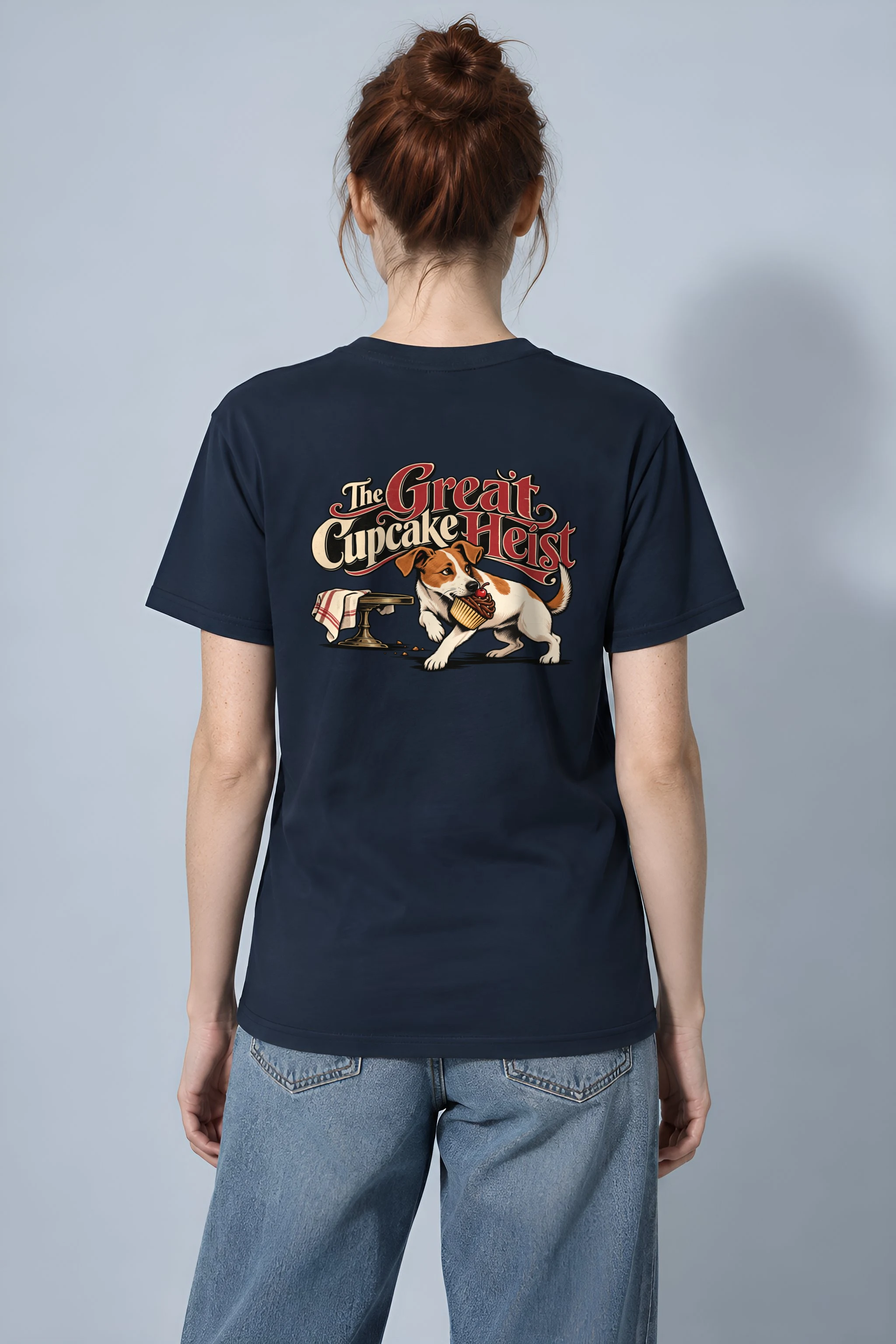 "The Great Cupcake Heist" Heavyweight Unisex Crewneck T-shirt