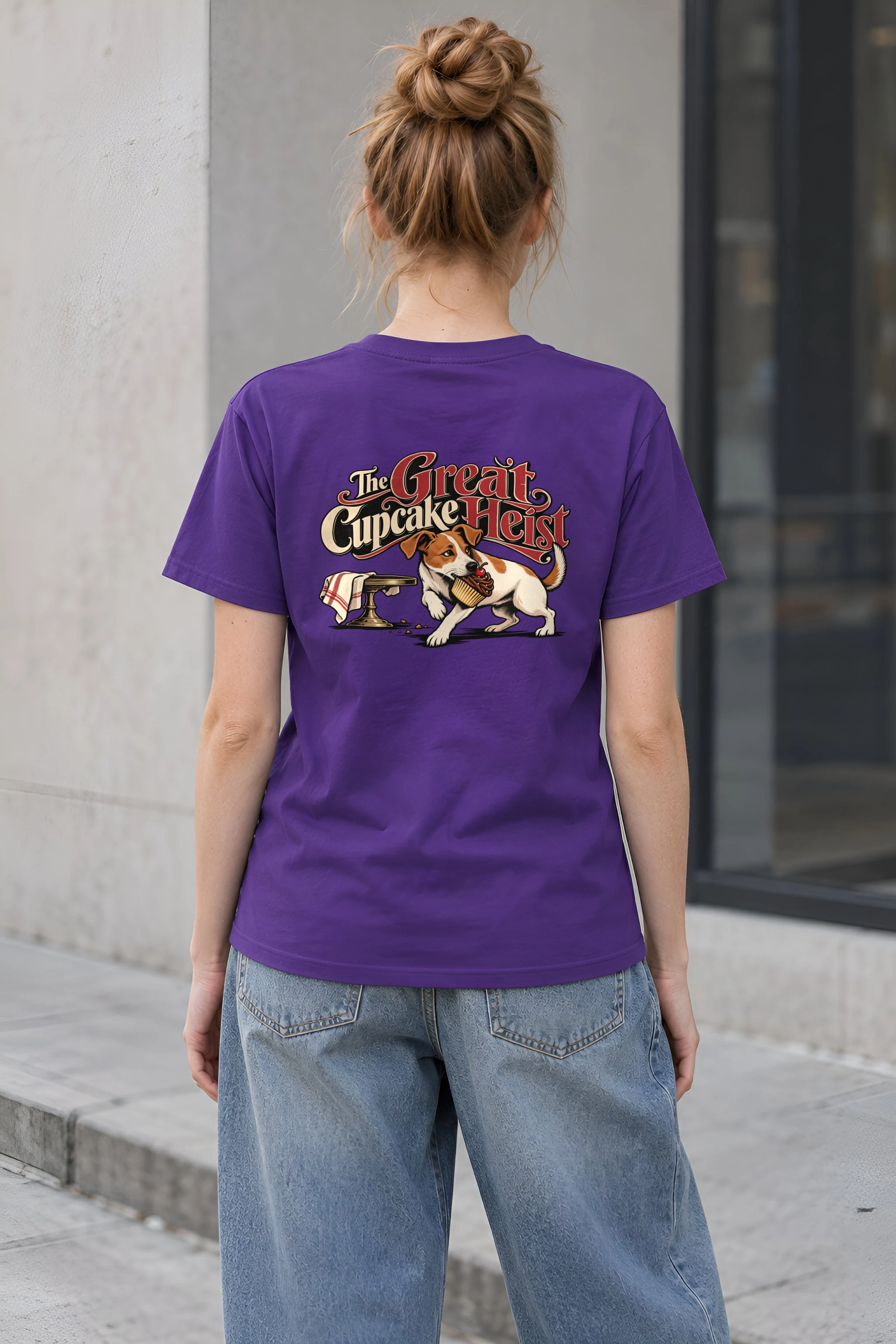 "The Great Cupcake Heist" Heavyweight Unisex Crewneck T-shirt