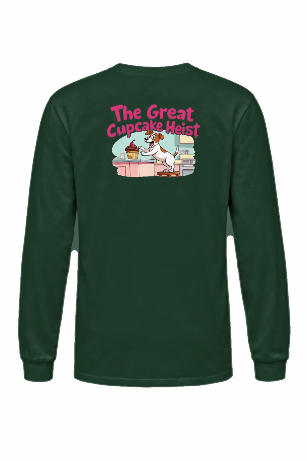 "The Great Cupcake Heist" Unisex Longsleeve T-shirt | Gildan 2400