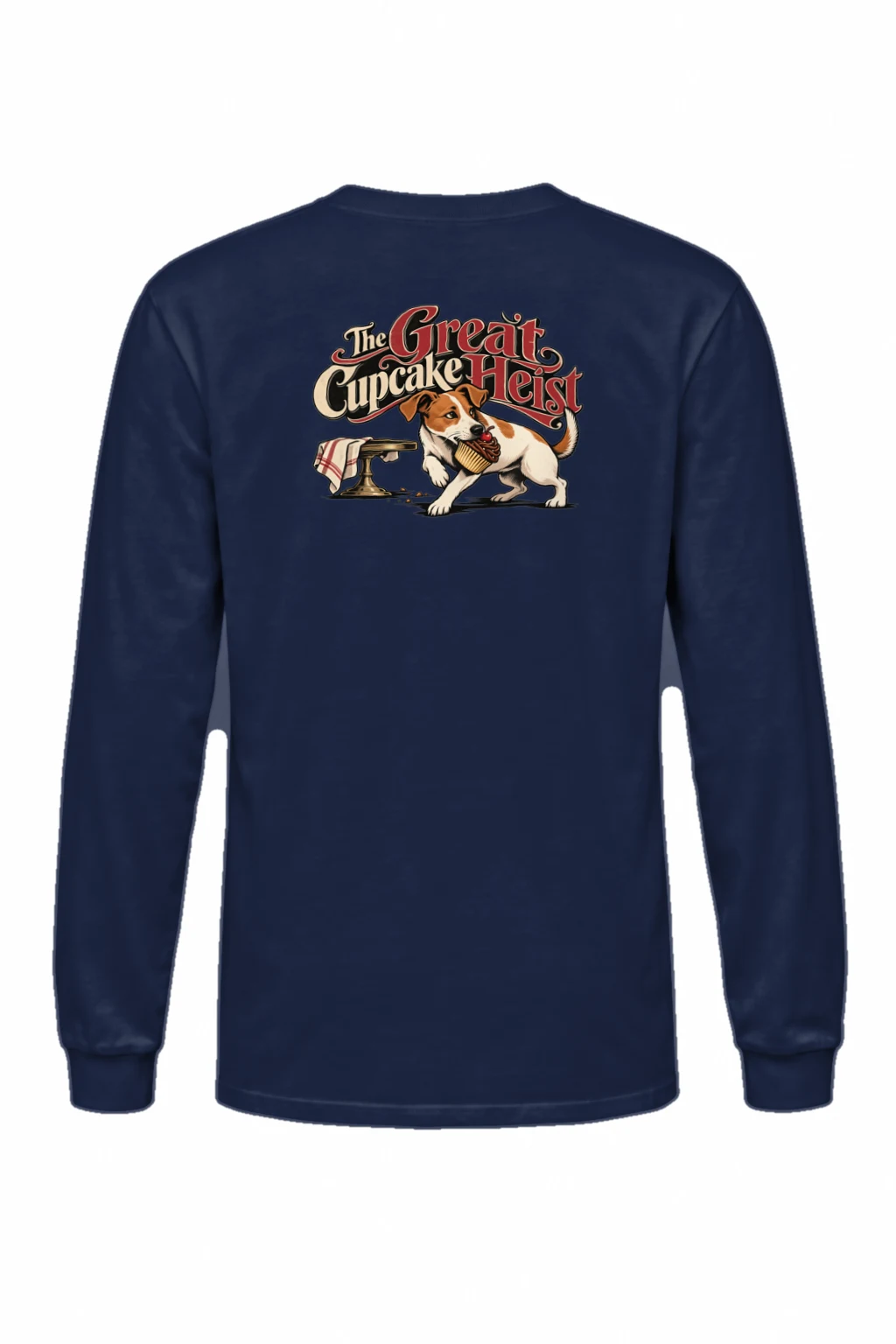 "The Great Cupcake Heist" Unisex Longsleeve T-shirt | Gildan 2400
