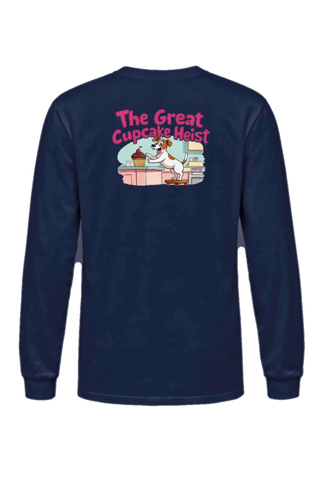 "The Great Cupcake Heist" Unisex Longsleeve T-shirt | Gildan 2400