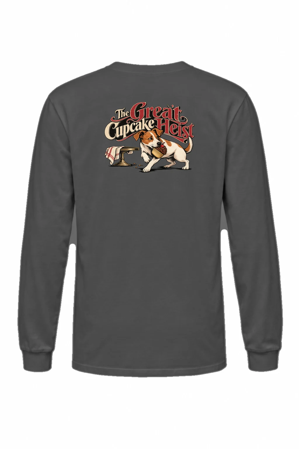 "The Great Cupcake Heist" Unisex Longsleeve T-shirt | Gildan 2400